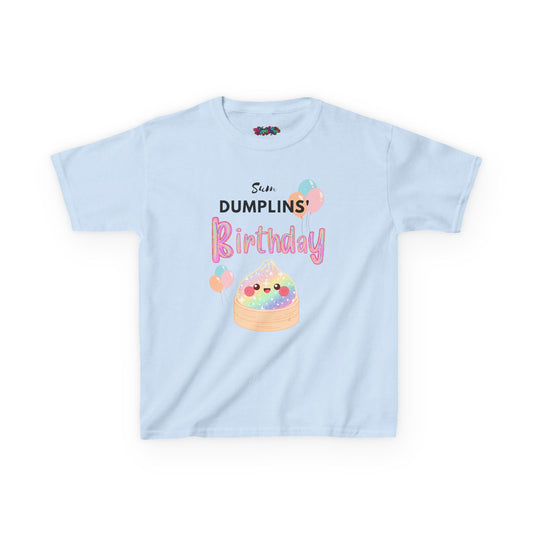 Kids Tee — Sum Dumplins' Customizable Birthday Shirt