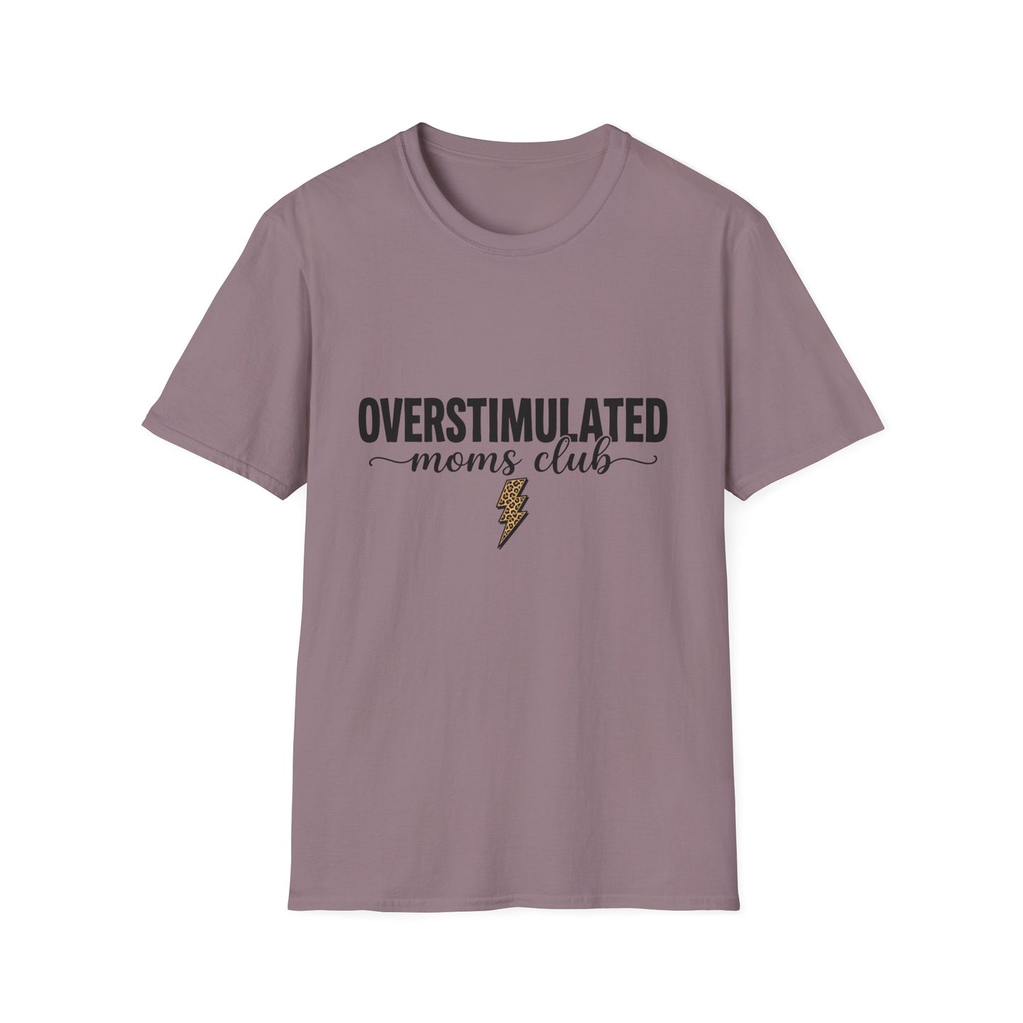 Overstimulated Moms Club T-Shirt — Funny Relatable Mom Tee