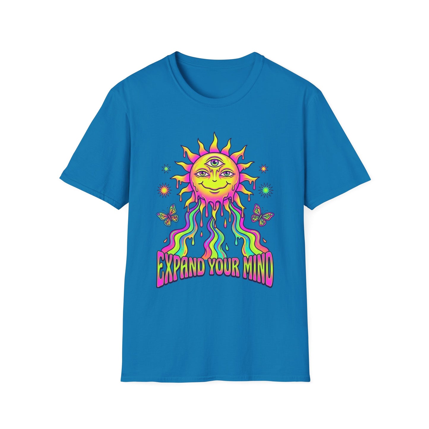 Psychedelic 'Expand Your Mind' Graphic Tee