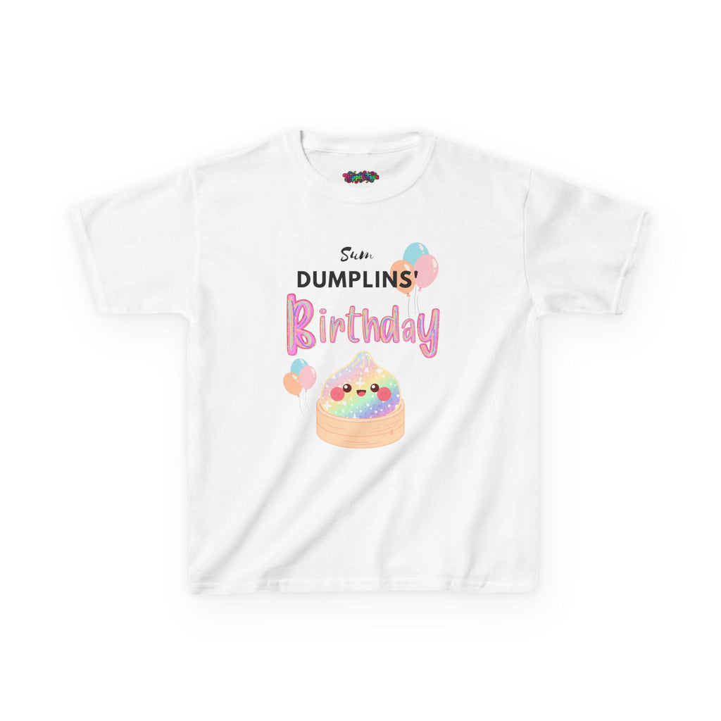 Kids Tee — Sum Dumplins' Customizable Birthday Shirt
