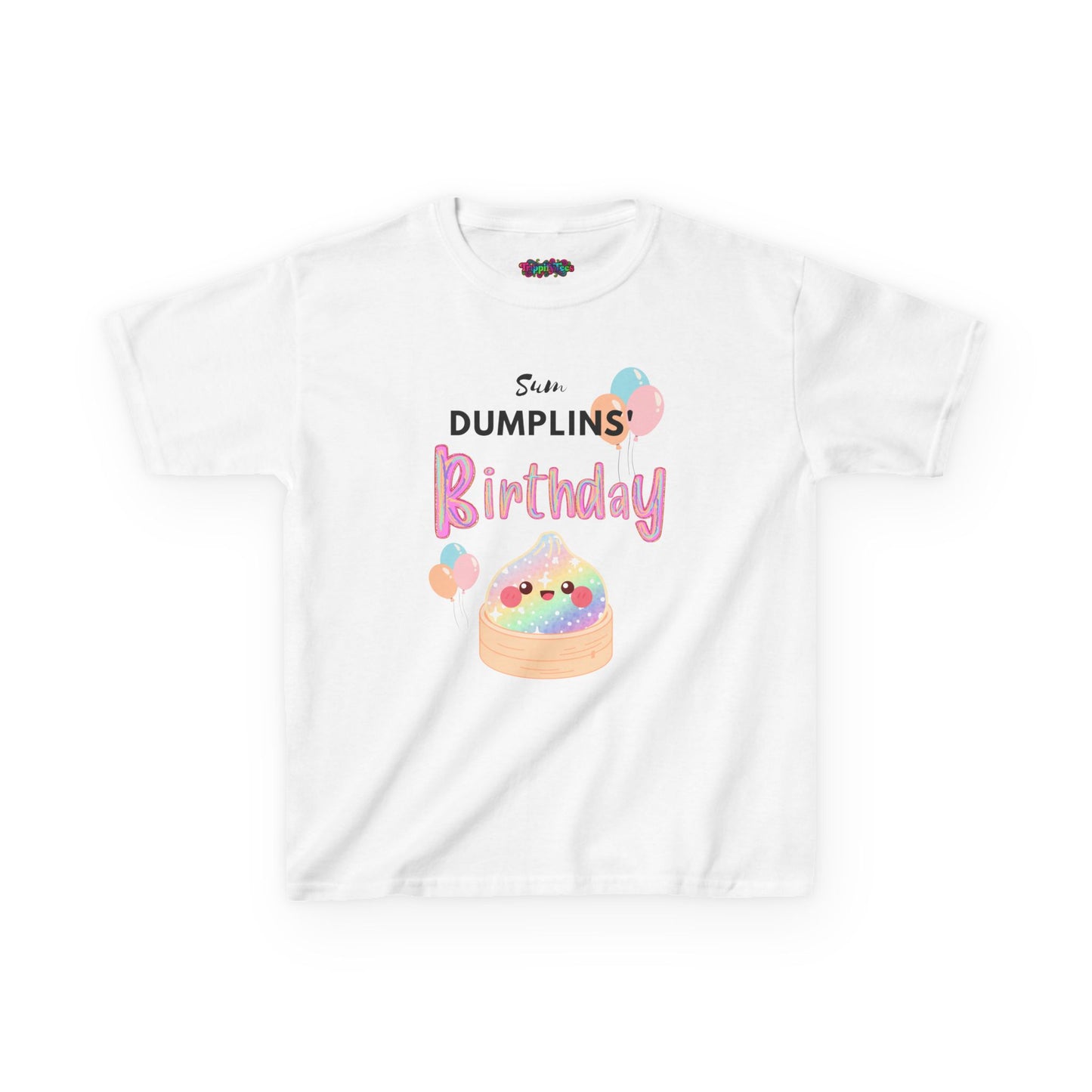 Kids Tee — Sum Dumplins' Customizable Birthday Shirt