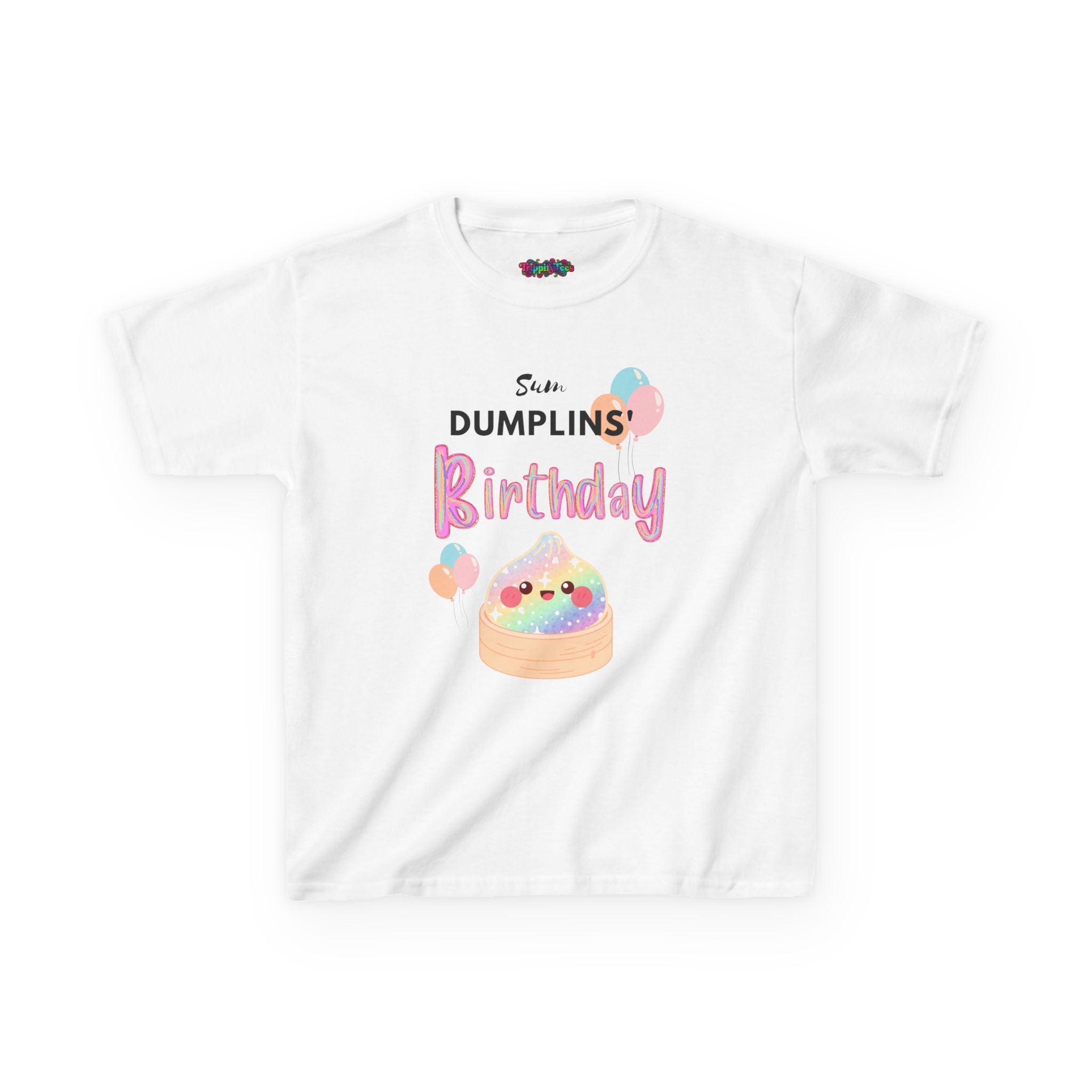 Kids Tee — Sum Dumplins' Customizable Birthday Shirt