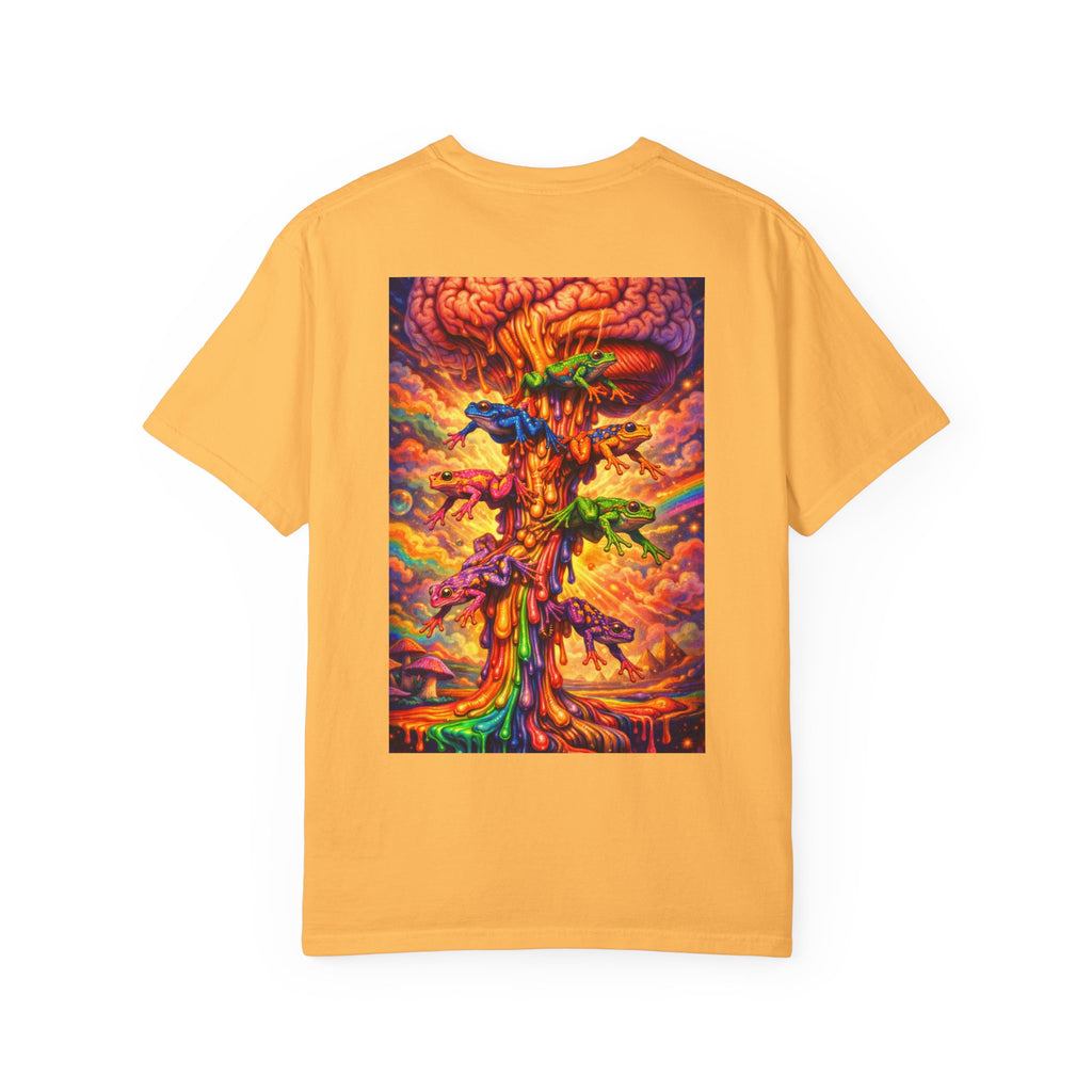 Psychedelic Frogs Brainstem T-Shirt