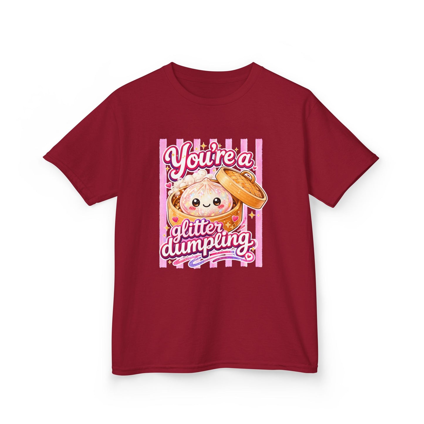Kids Tee — "You're a Glitter Dumpling" Cute Kawaii Dumpling Shirt