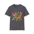 T-Shirt — "Owner of a Useless Nervous System" Retro Floral Graphic