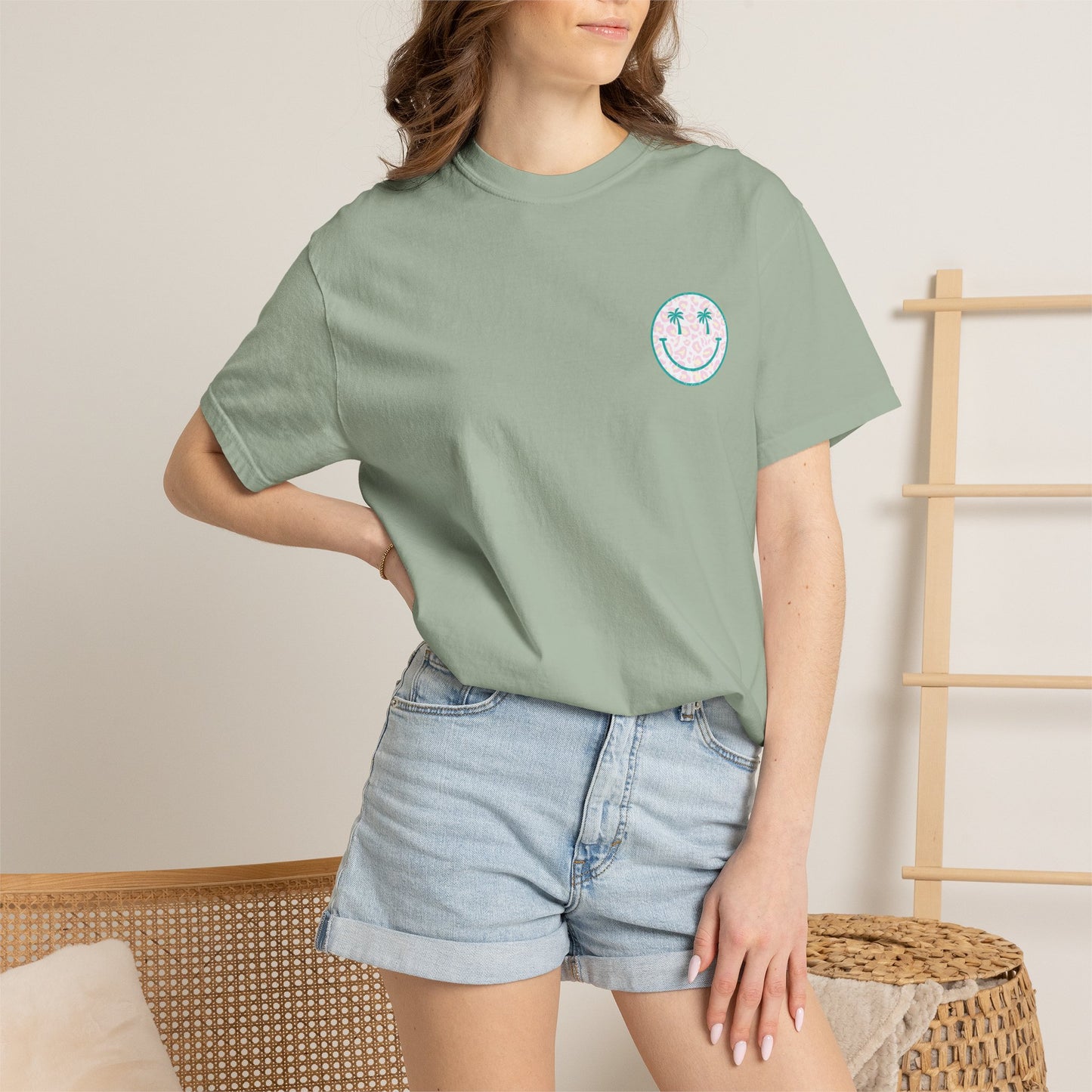 Beach Bum Smiley T-Shirt