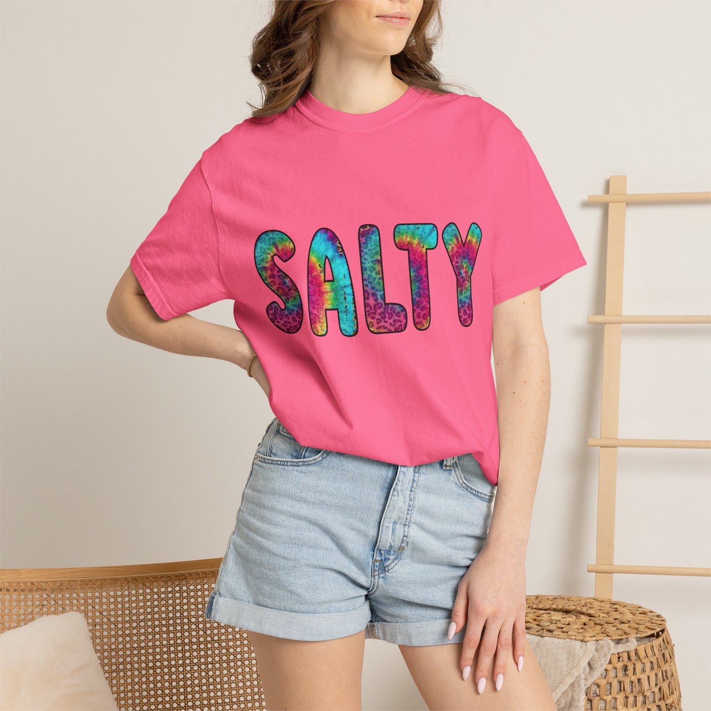 Be Salty Tie-Dye Beach T-Shirt