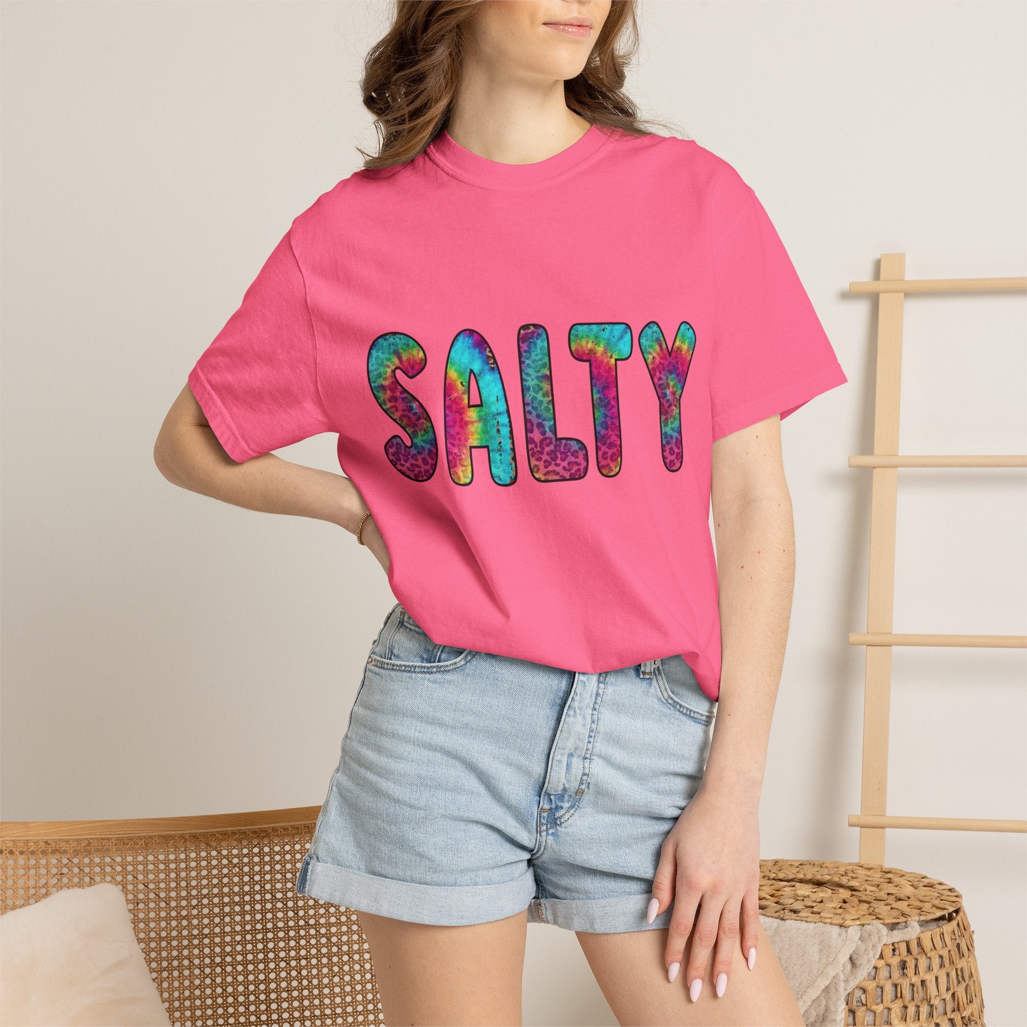 Be Salty Tie-Dye Beach T-Shirt