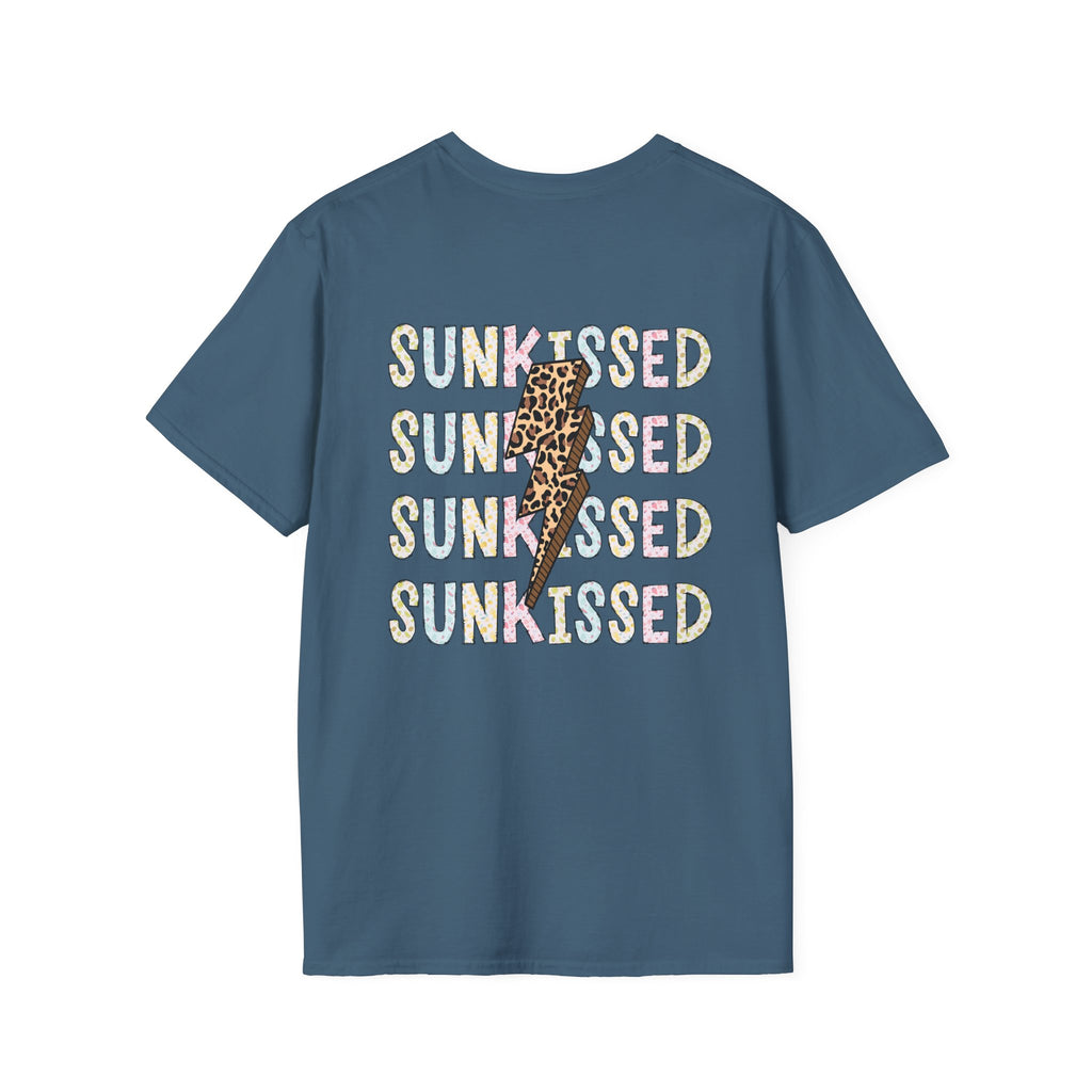 Salty and Sunkissed Leopard Tee — Summer Beach T-Shirt