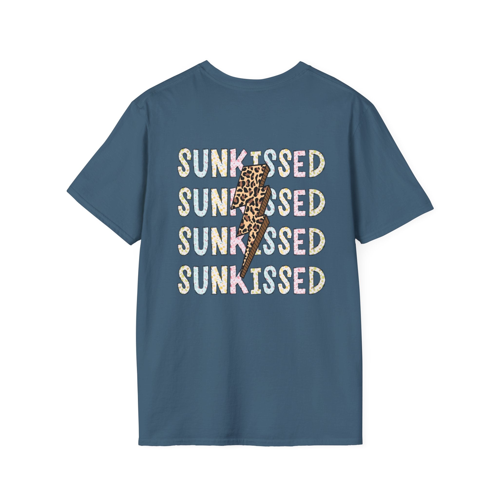 Salty and Sunkissed Leopard Tee — Summer Beach T-Shirt