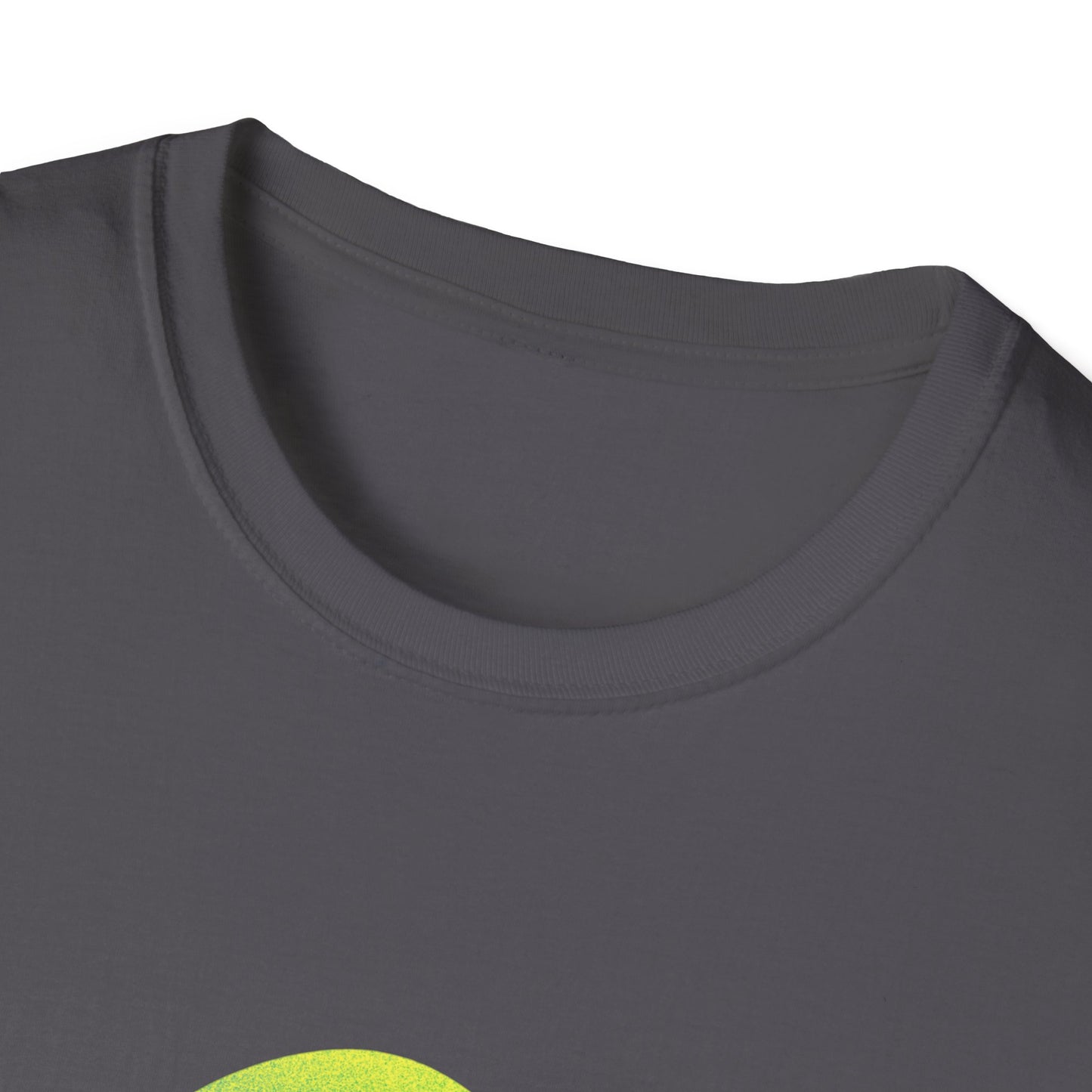 Alien "Be Different" T-Shirt — Colorful Retro UFO Graphic Tee