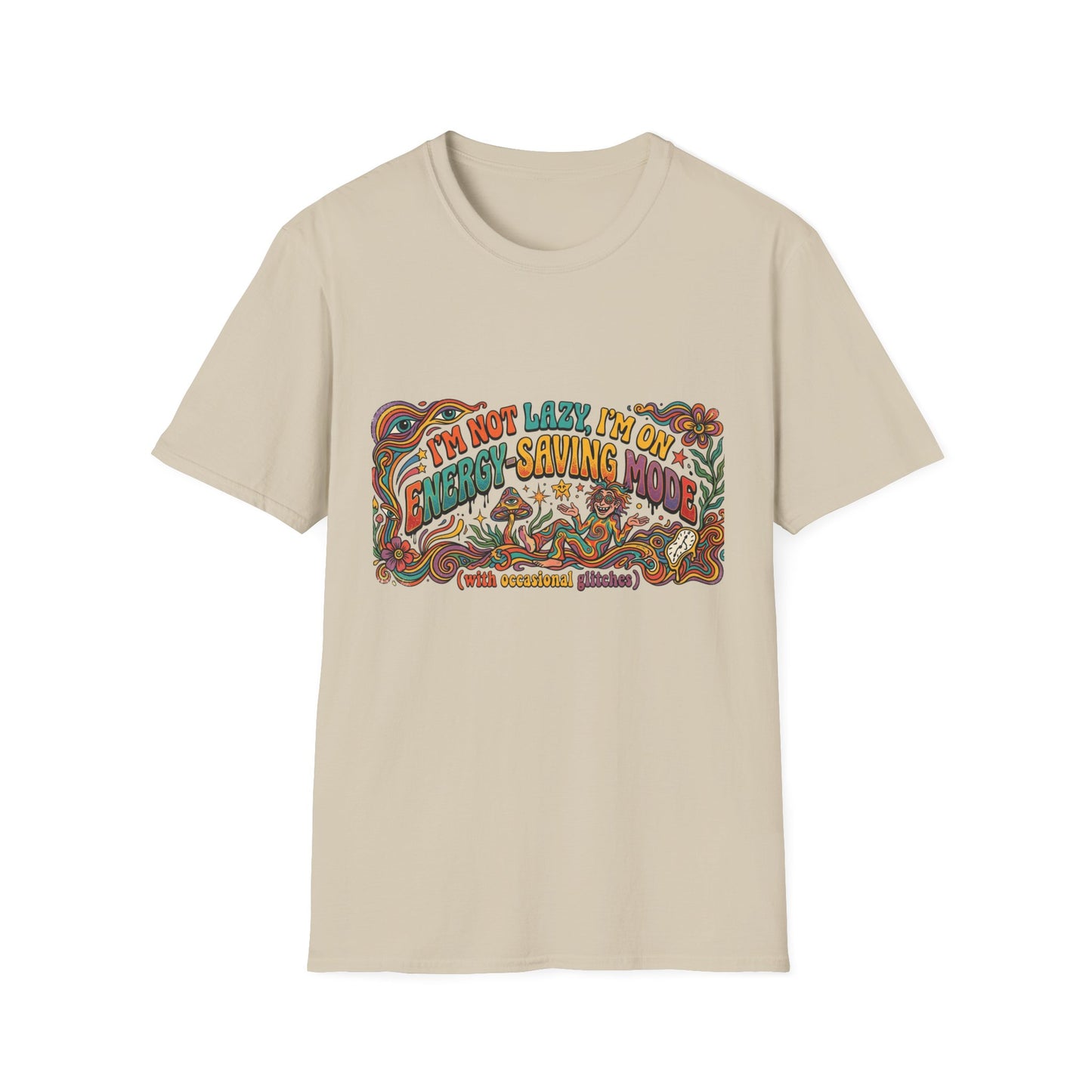 Trippy Energy Saving Mode T-Shirt —
