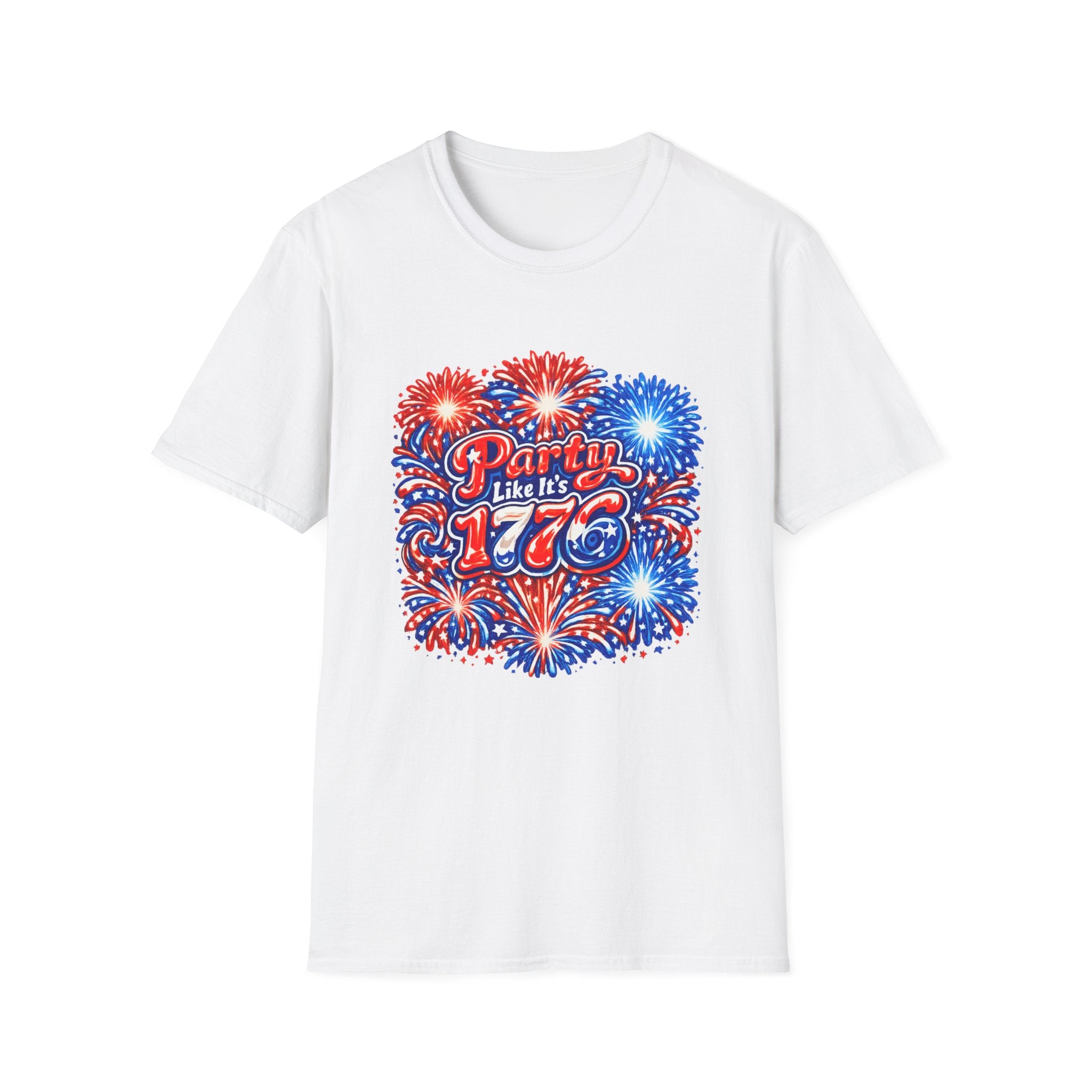 Patriotic 4th of July Fireworks Tee