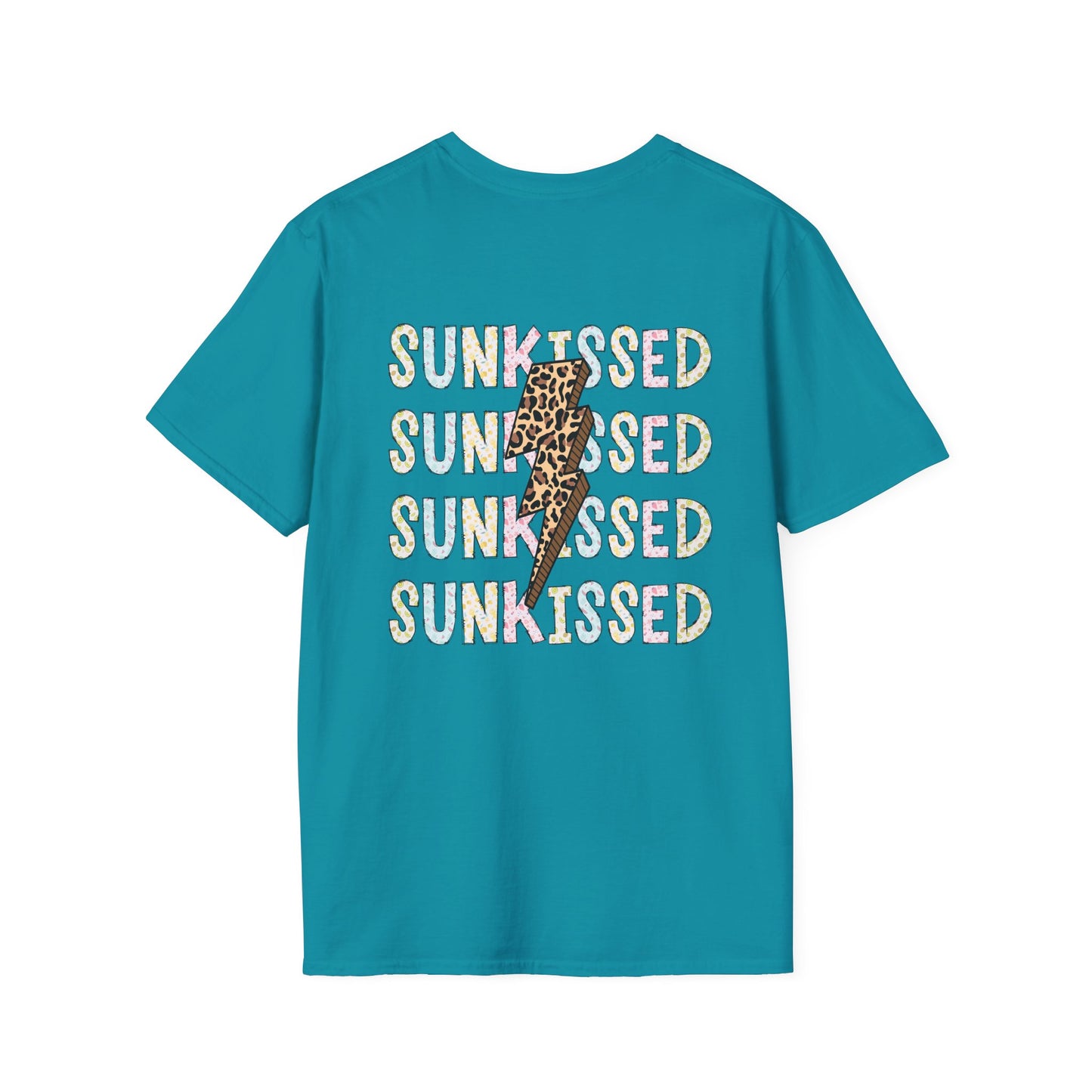 Salty and Sunkissed Leopard Tee — Summer Beach T-Shirt