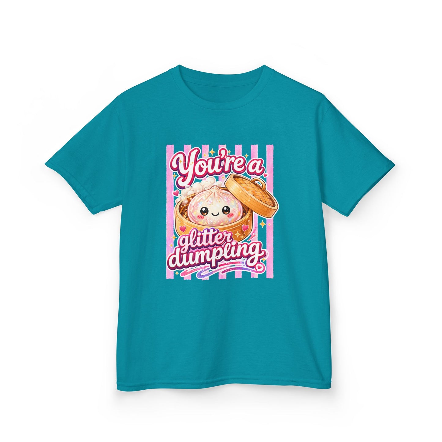 Kids Tee — "You're a Glitter Dumpling" Cute Kawaii Dumpling Shirt