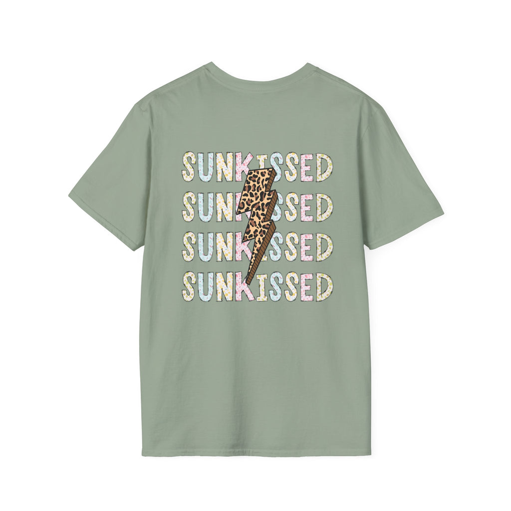 Salty and Sunkissed Leopard Tee — Summer Beach T-Shirt