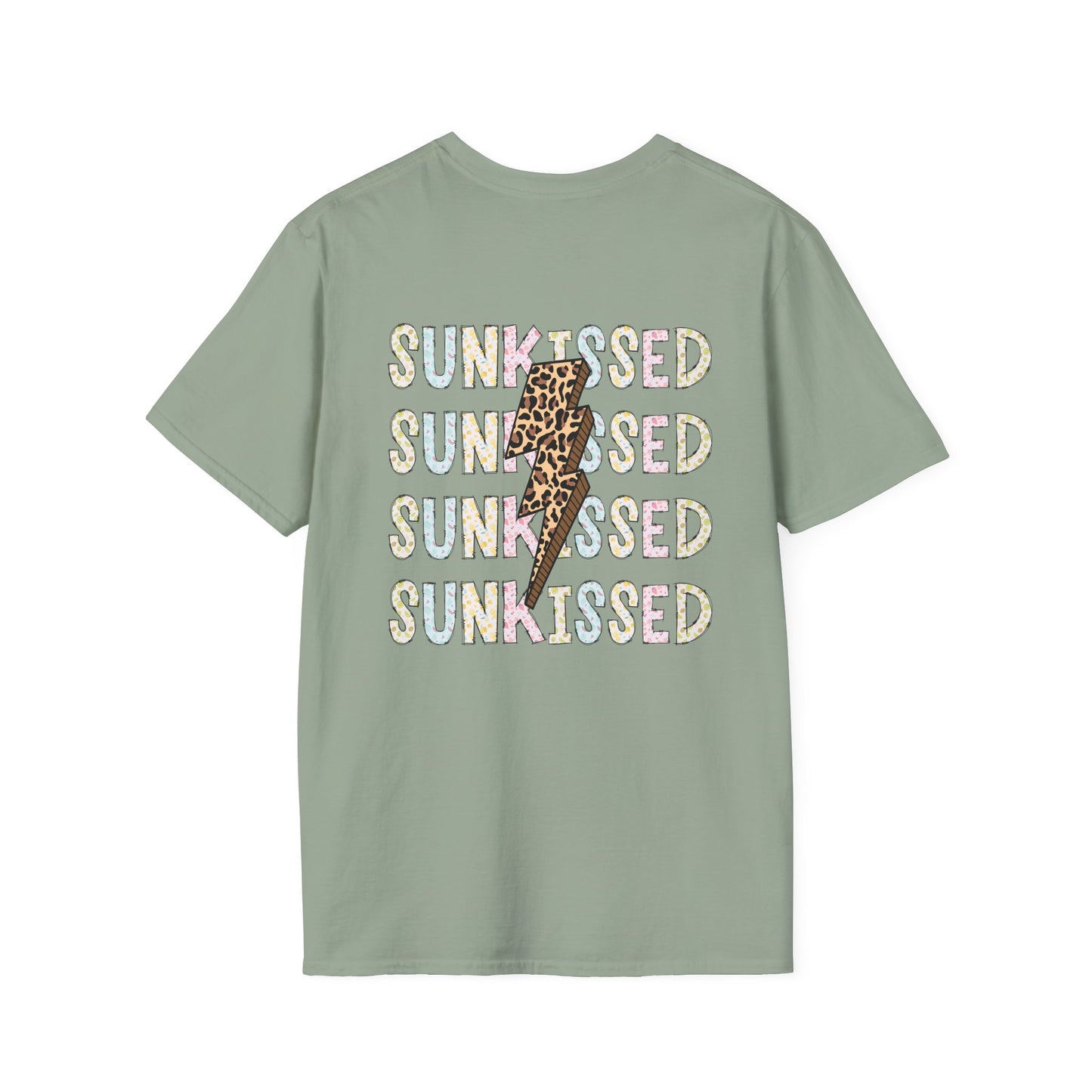Salty and Sunkissed Leopard Tee — Summer Beach T-Shirt