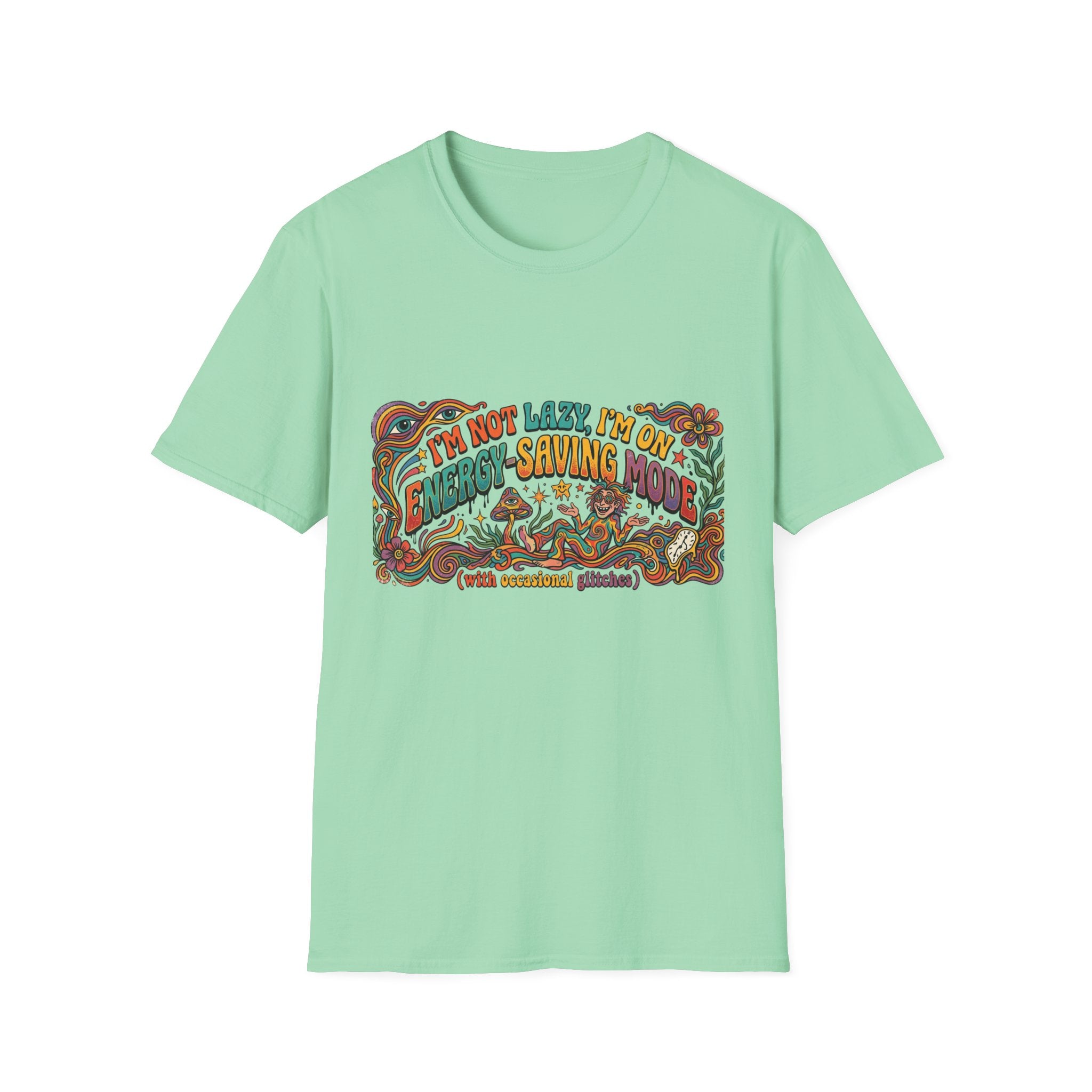 Trippy Energy Saving Mode T-Shirt —