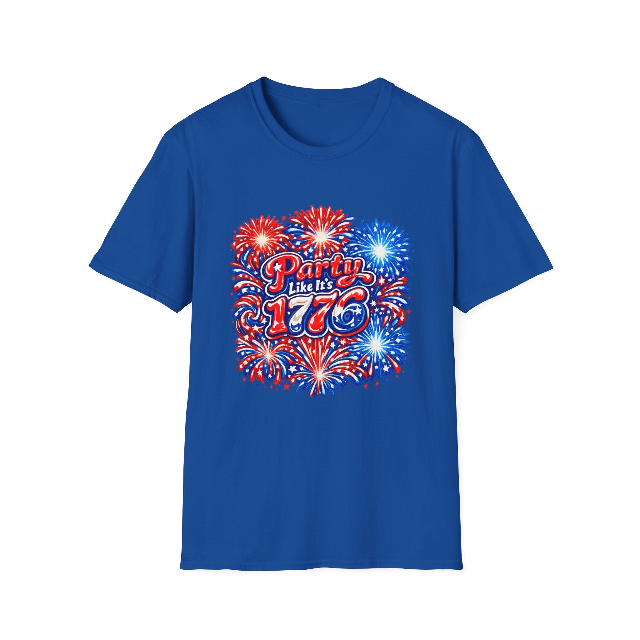 Patriotic 4th of July Fireworks Tee