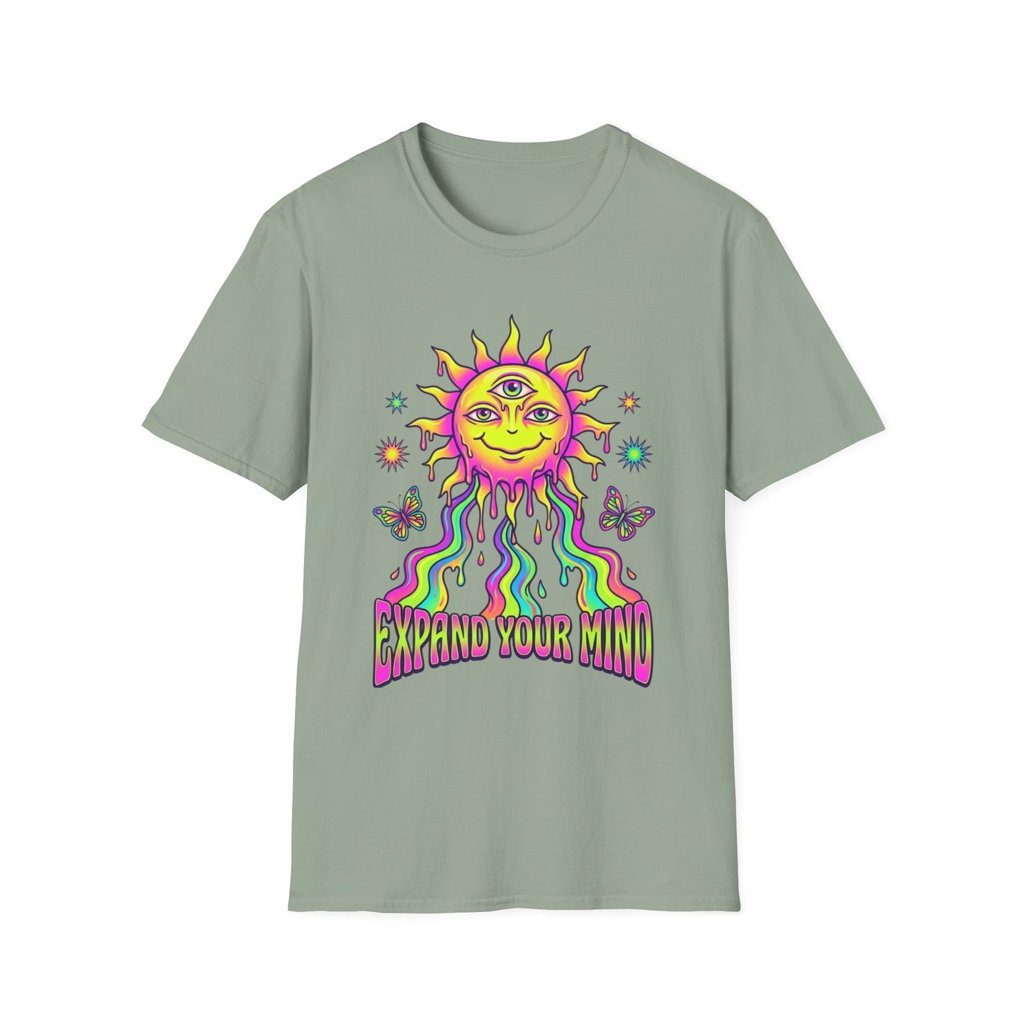 Psychedelic 'Expand Your Mind' Graphic Tee