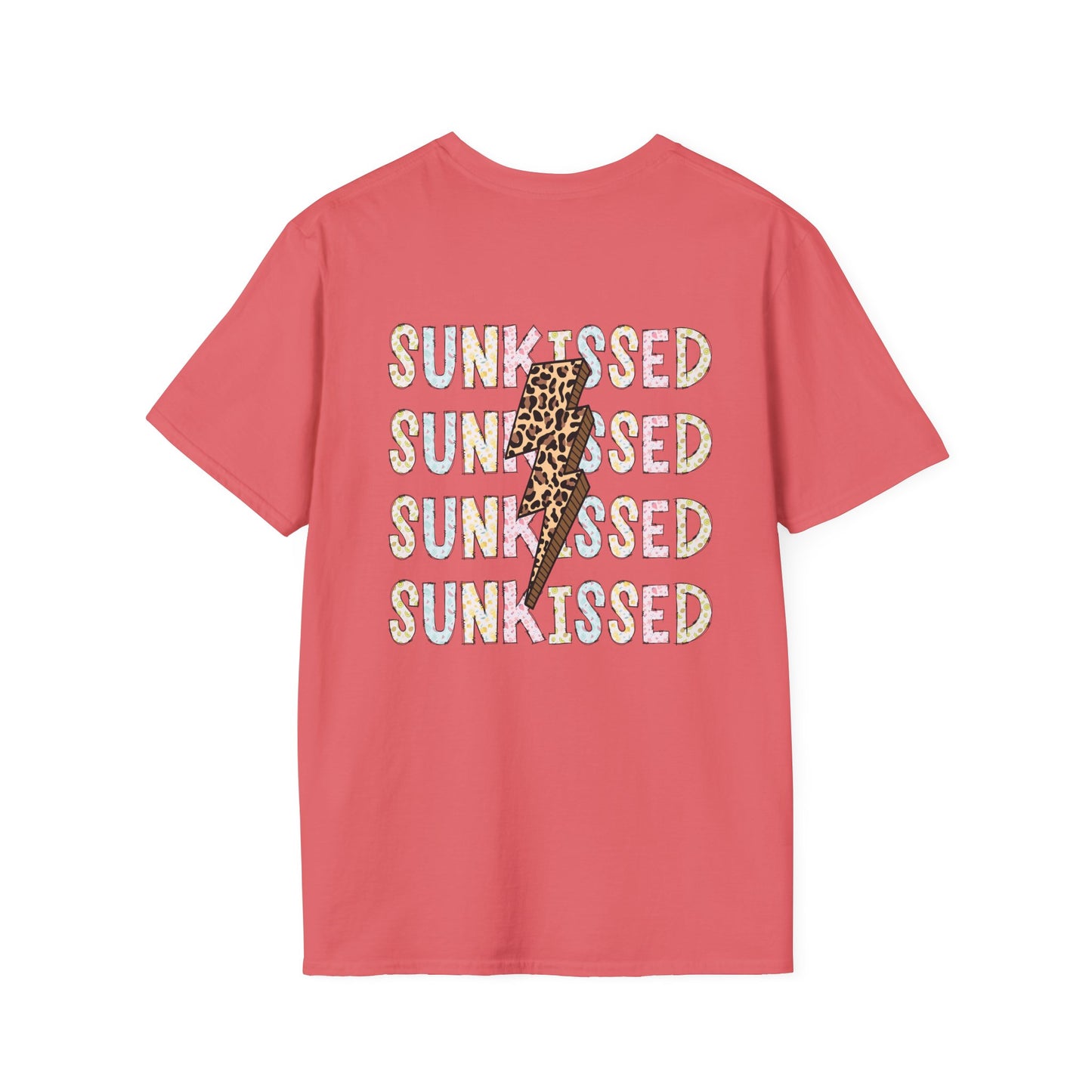 Salty and Sunkissed Leopard Tee — Summer Beach T-Shirt