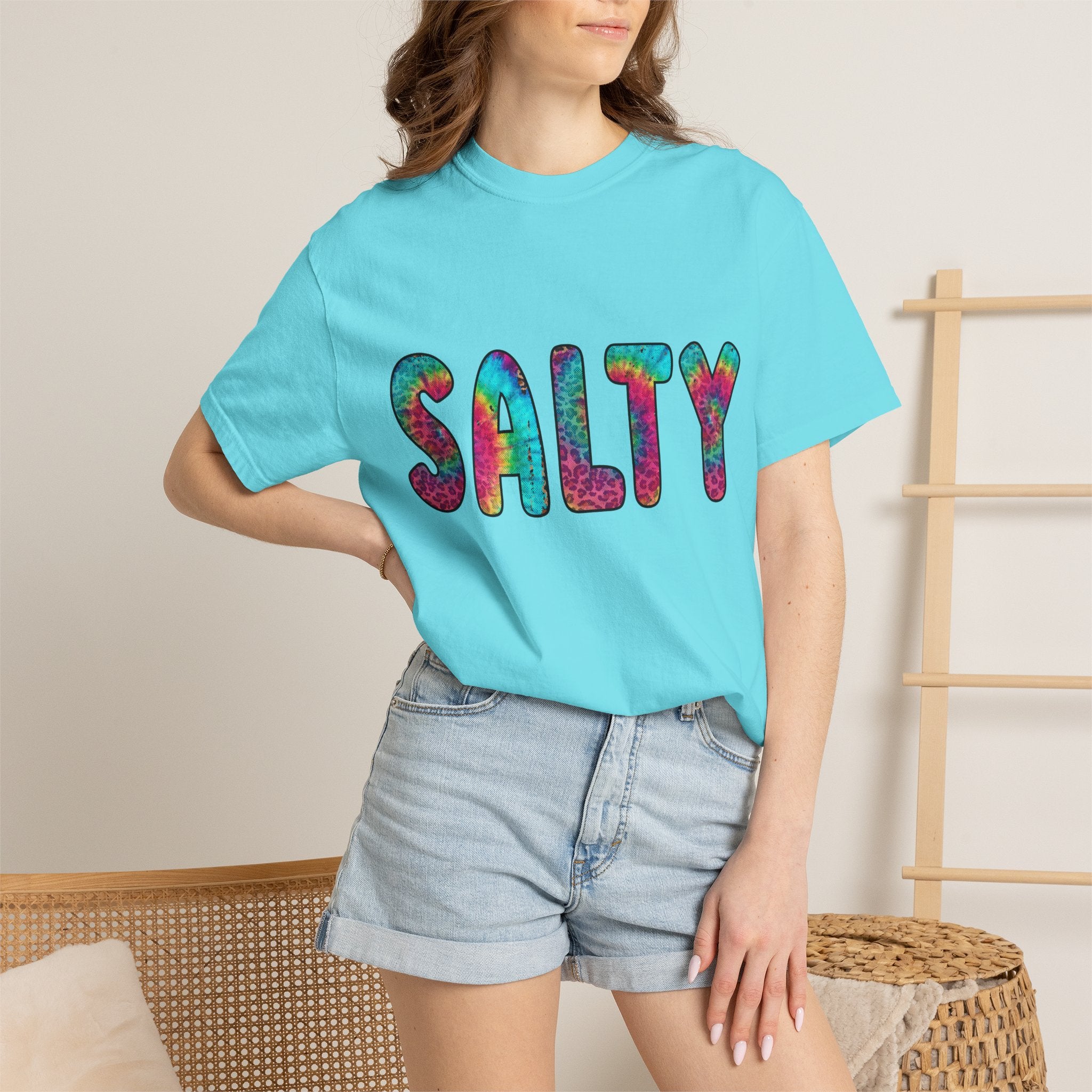 Be Salty Tie-Dye Beach T-Shirt