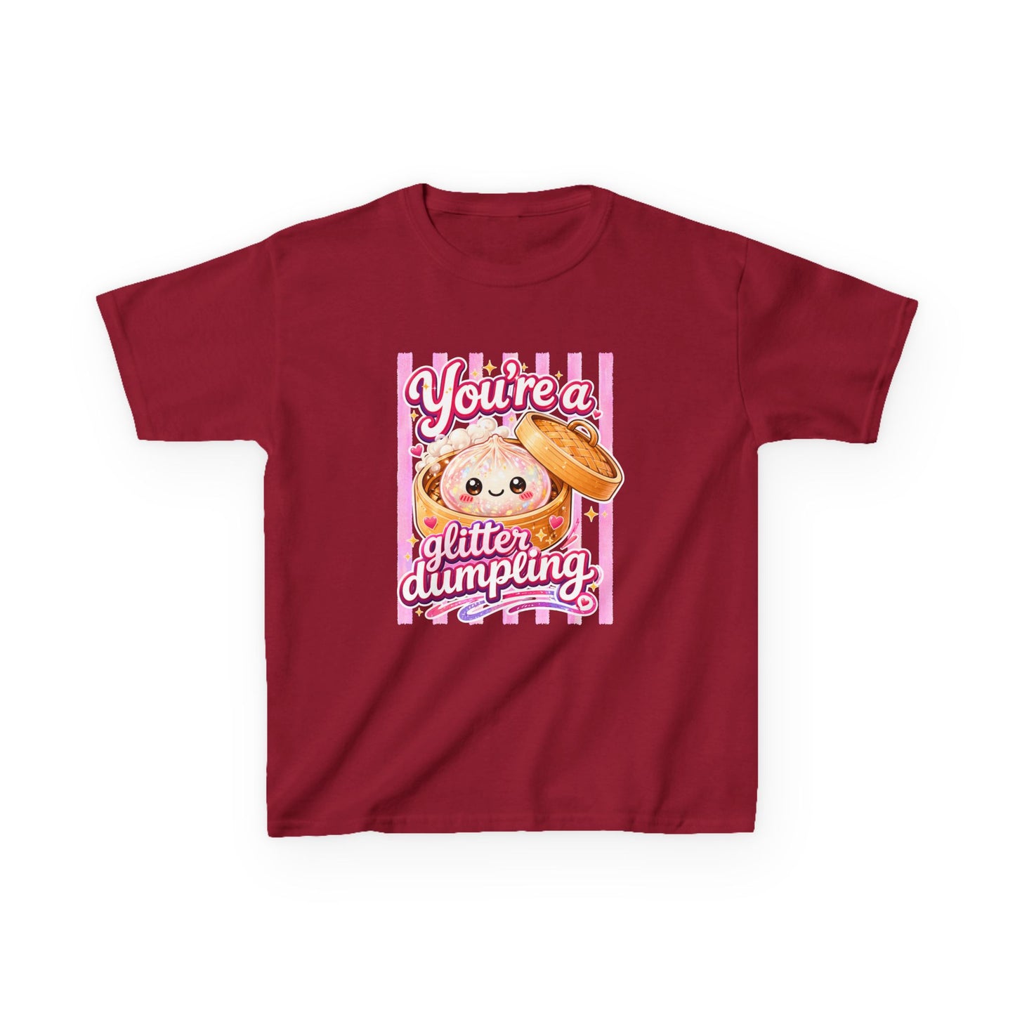 Kids Tee — "You're a Glitter Dumpling" Cute Kawaii Dumpling Shirt