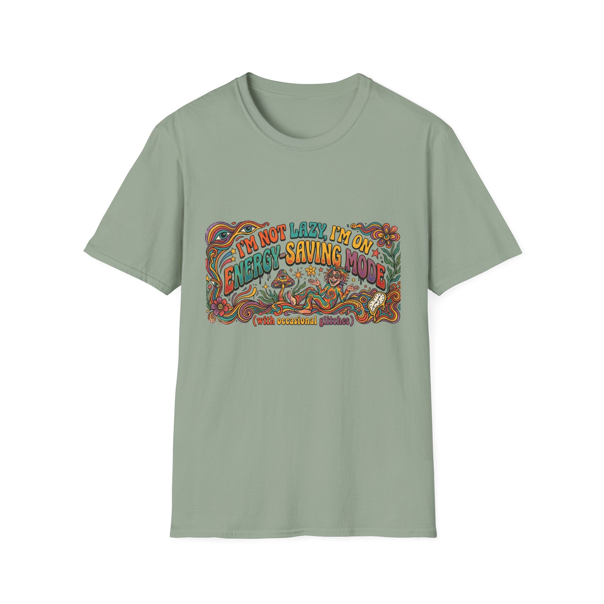 Trippy Energy Saving Mode T-Shirt —