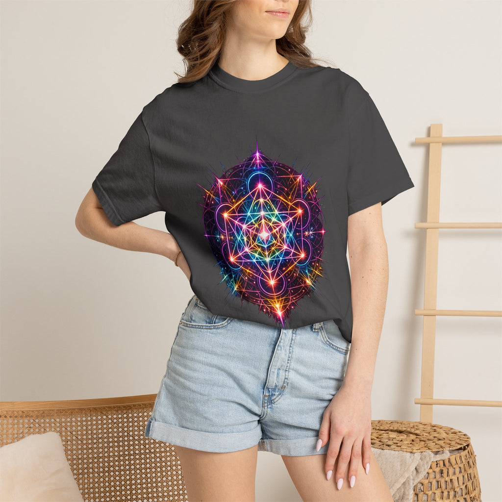 Psychedelic Tee — Intricate Trippy Molecule Design