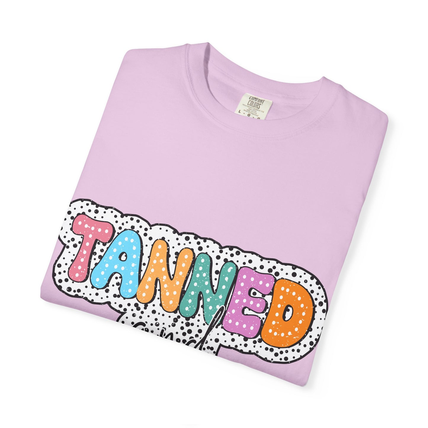 Tanned & Tipsy Mom T-Shirt — Summer Funny Tee