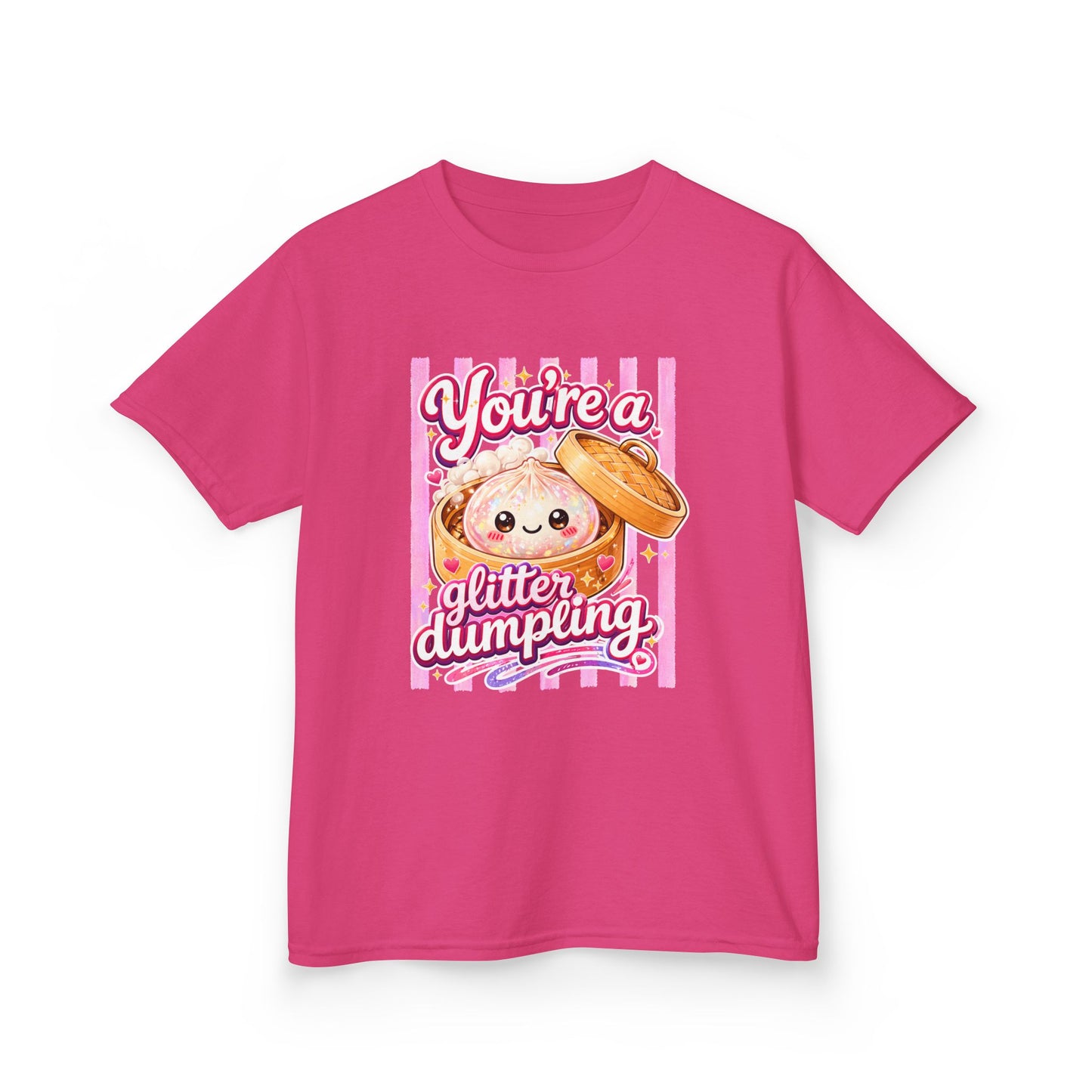 Kids Tee — "You're a Glitter Dumpling" Cute Kawaii Dumpling Shirt