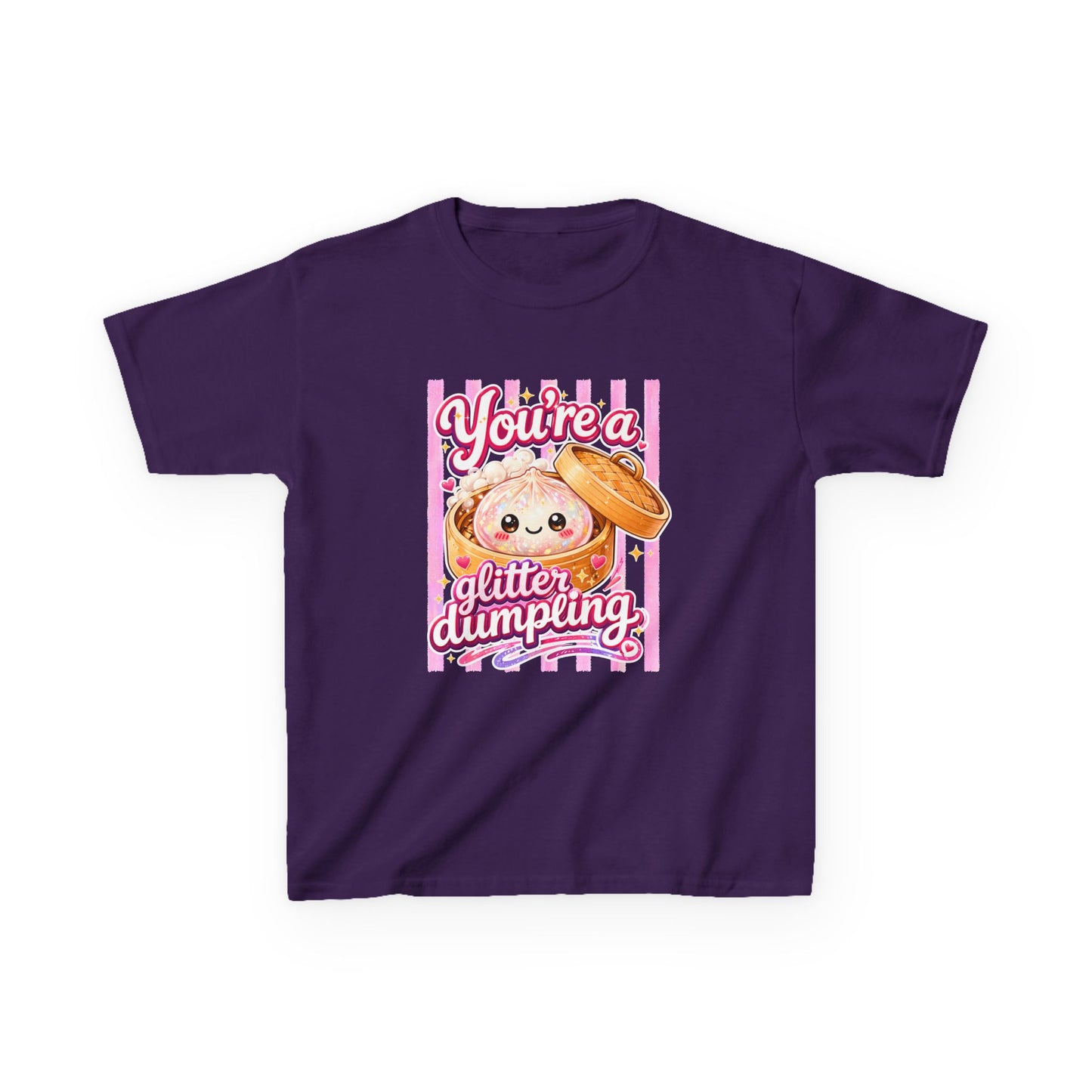 Kids Tee — "You're a Glitter Dumpling" Cute Kawaii Dumpling Shirt