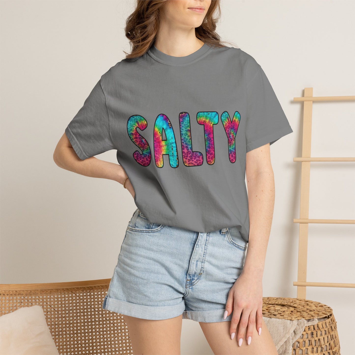 Be Salty Tie-Dye Beach T-Shirt