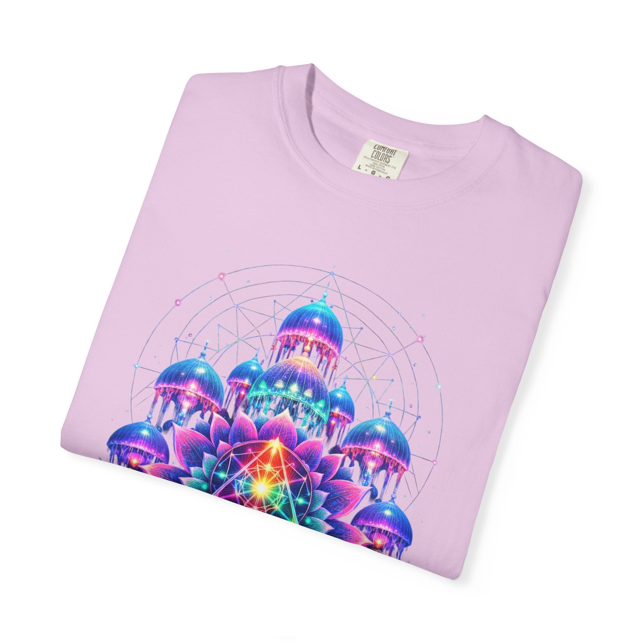 Psychedelic Palace T-Shirt — Vibrant Mandala Art Tee