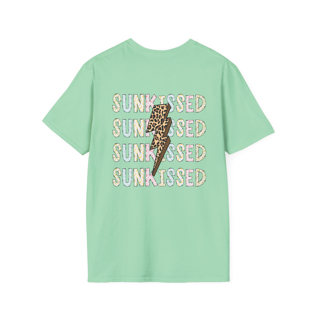 Salty and Sunkissed Leopard Tee — Summer Beach T-Shirt