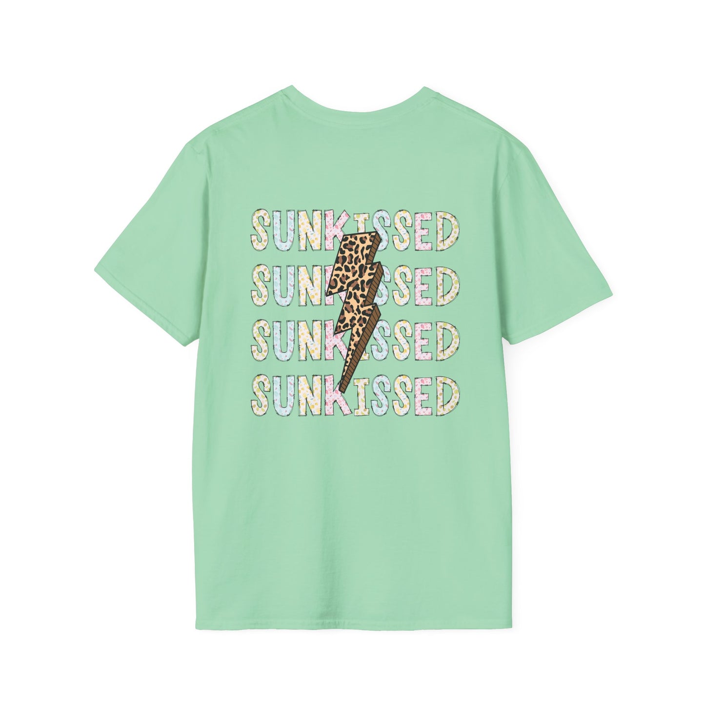 Salty and Sunkissed Leopard Tee — Summer Beach T-Shirt