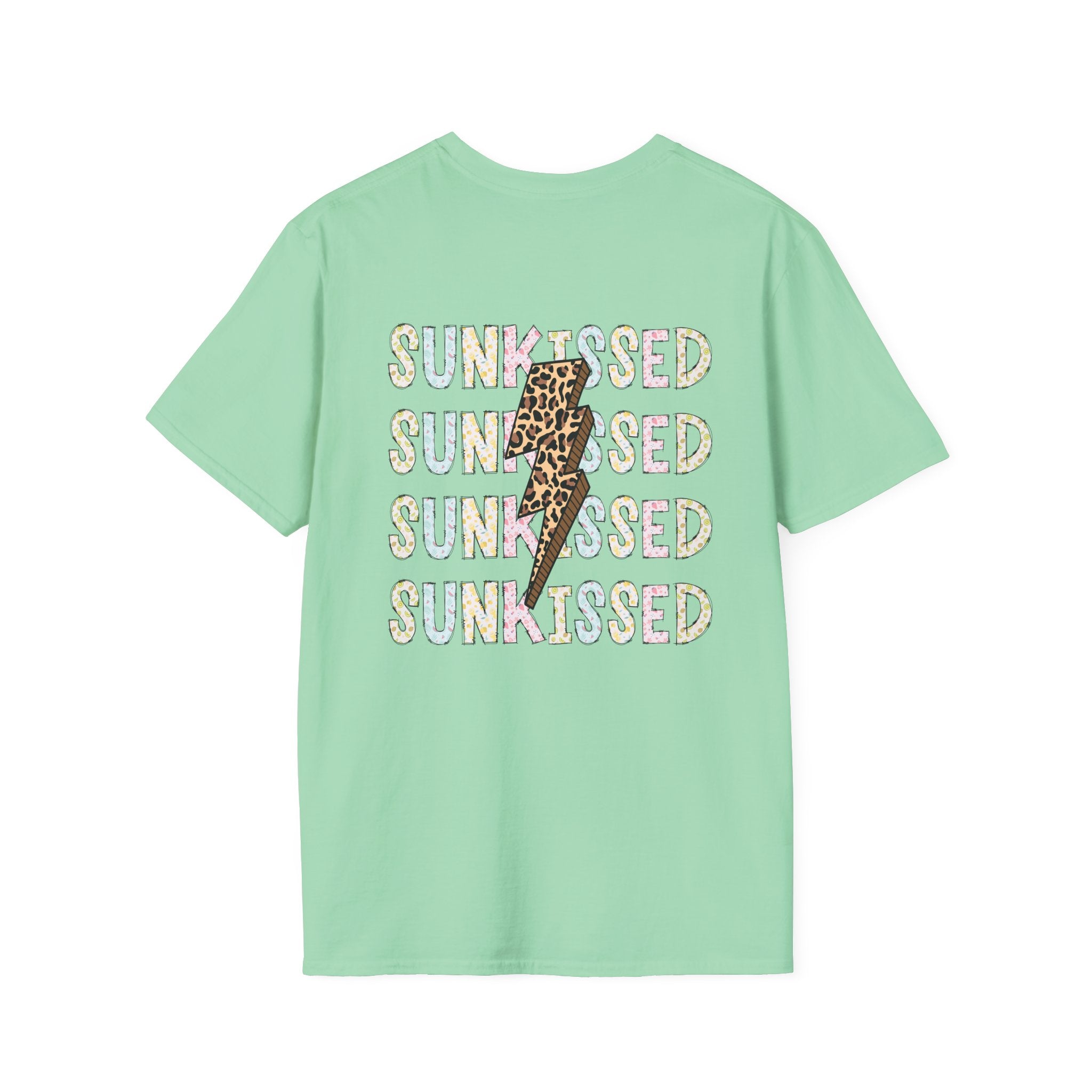 Salty and Sunkissed Leopard Tee — Summer Beach T-Shirt