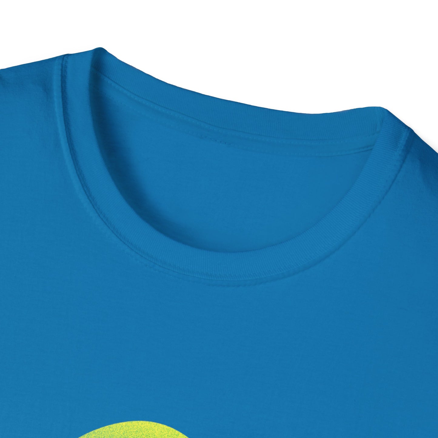Alien "Be Different" T-Shirt — Colorful Retro UFO Graphic Tee