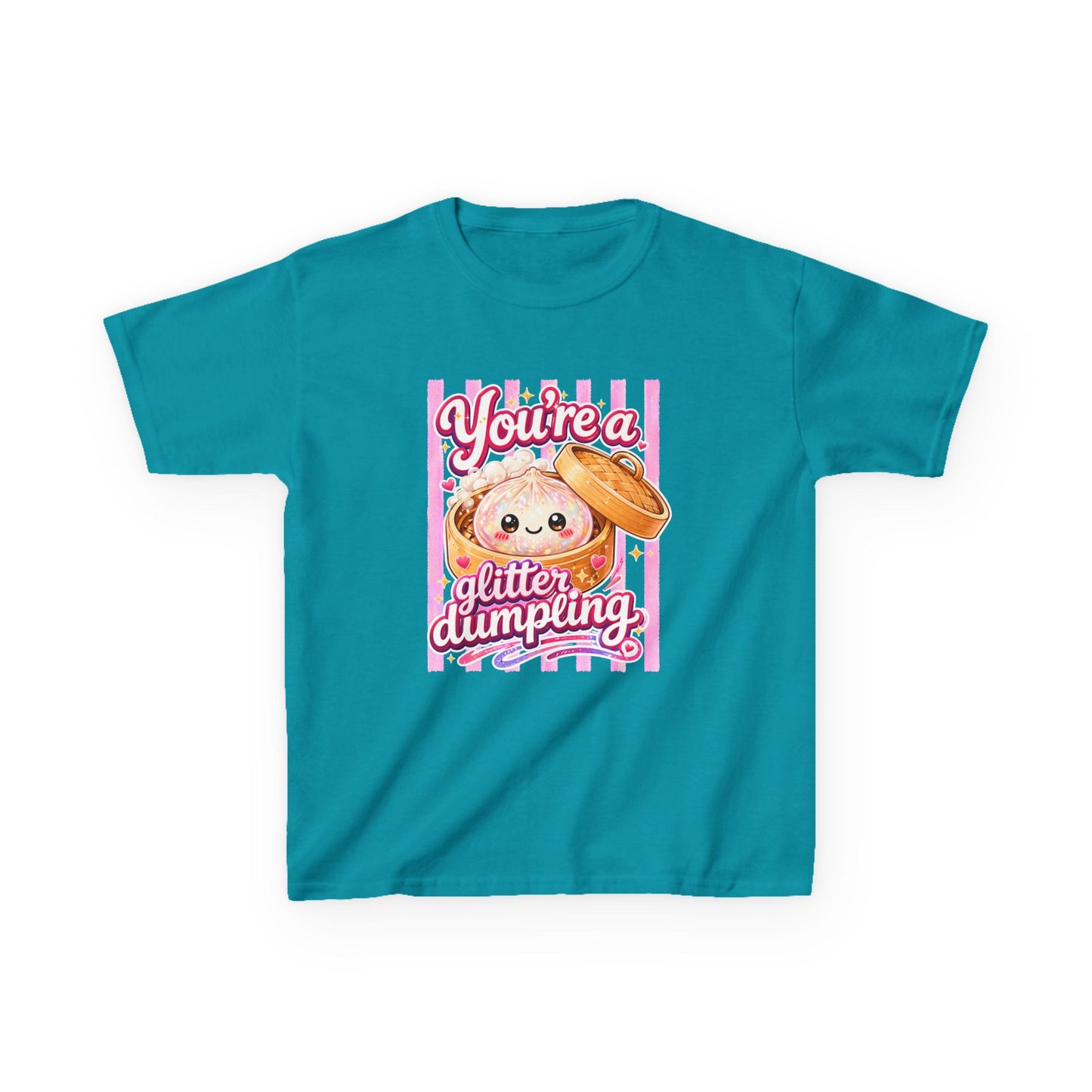 Kids Tee — "You're a Glitter Dumpling" Cute Kawaii Dumpling Shirt