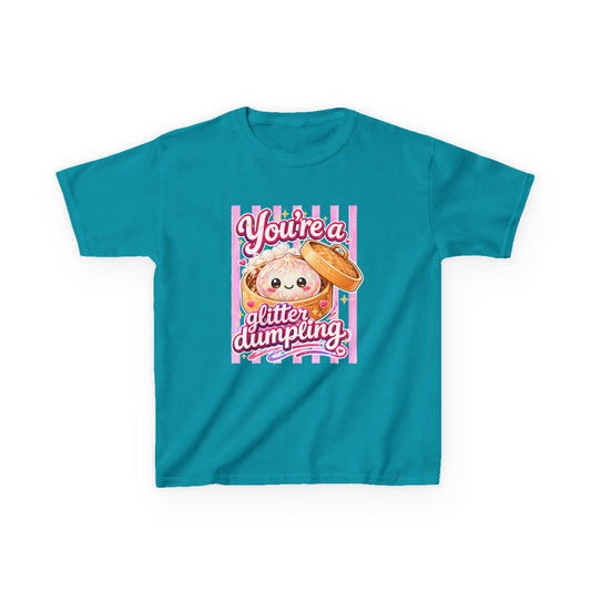 Kids Tee — "You're a Glitter Dumpling" Cute Kawaii Dumpling Shirt