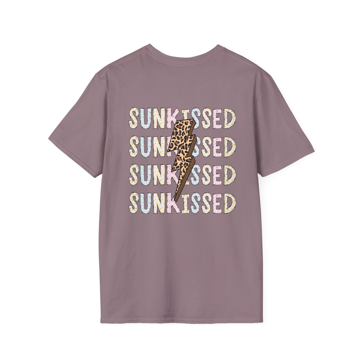 Salty and Sunkissed Leopard Tee — Summer Beach T-Shirt