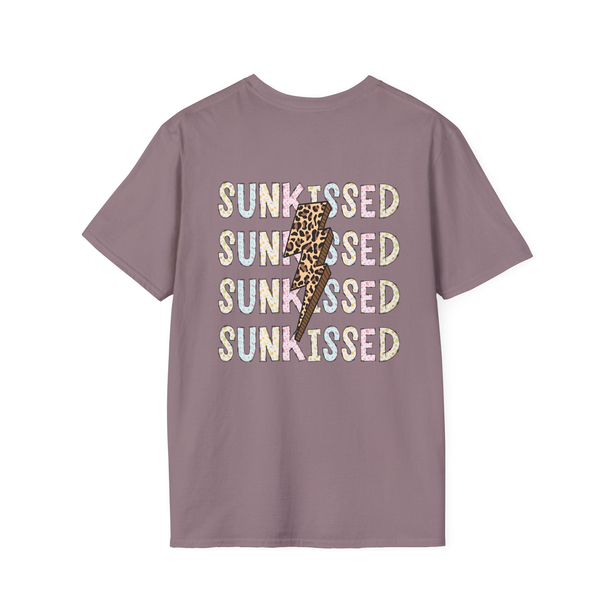 Salty and Sunkissed Leopard Tee — Summer Beach T-Shirt