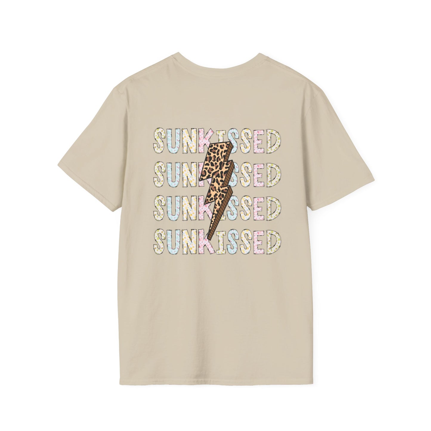 Salty and Sunkissed Leopard Tee — Summer Beach T-Shirt