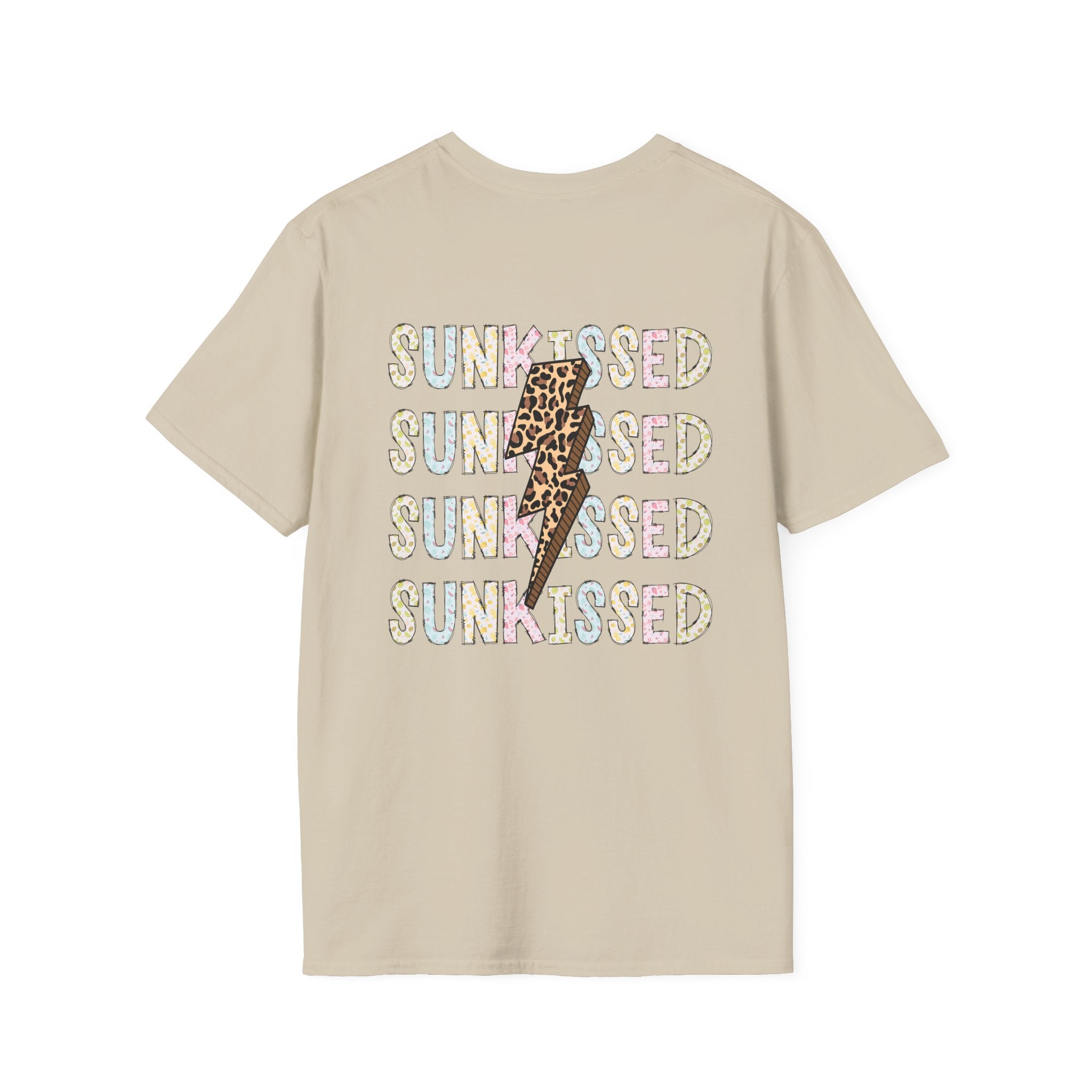 Salty and Sunkissed Leopard Tee — Summer Beach T-Shirt