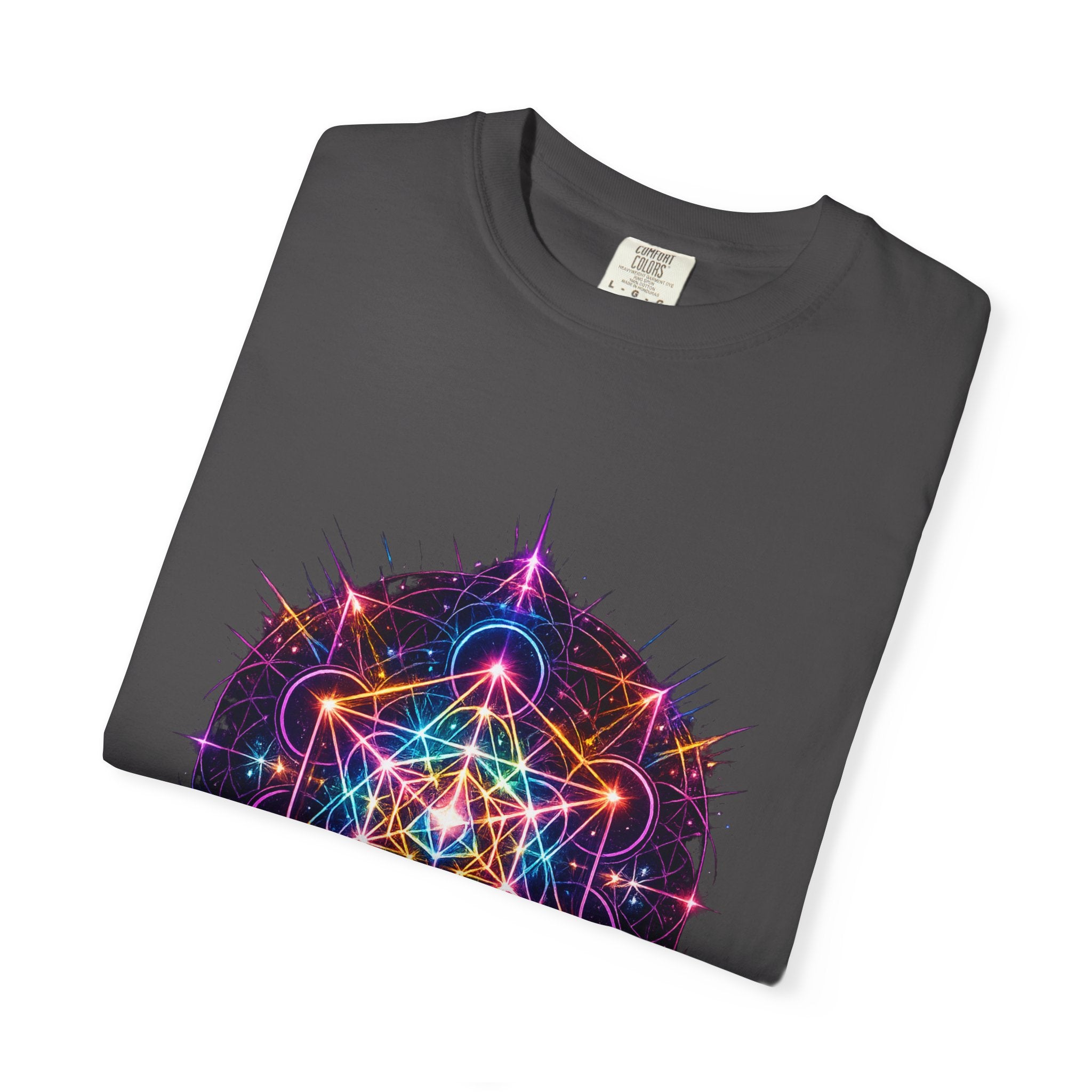 Psychedelic Tee — Intricate Trippy Molecule Design