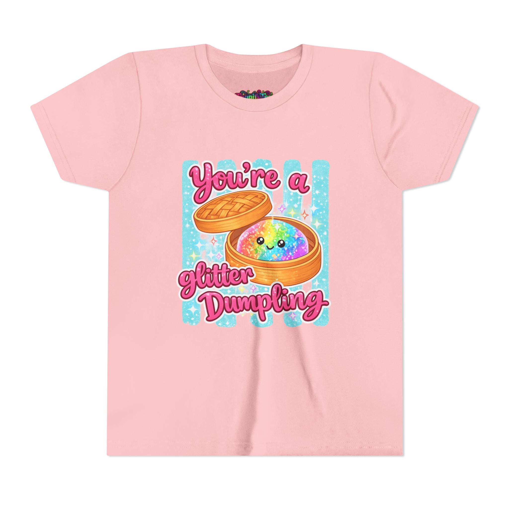 Youth Tee — "You're a Glitter Dumpling" Cute Kawaii Dumpling Graphic Shirt