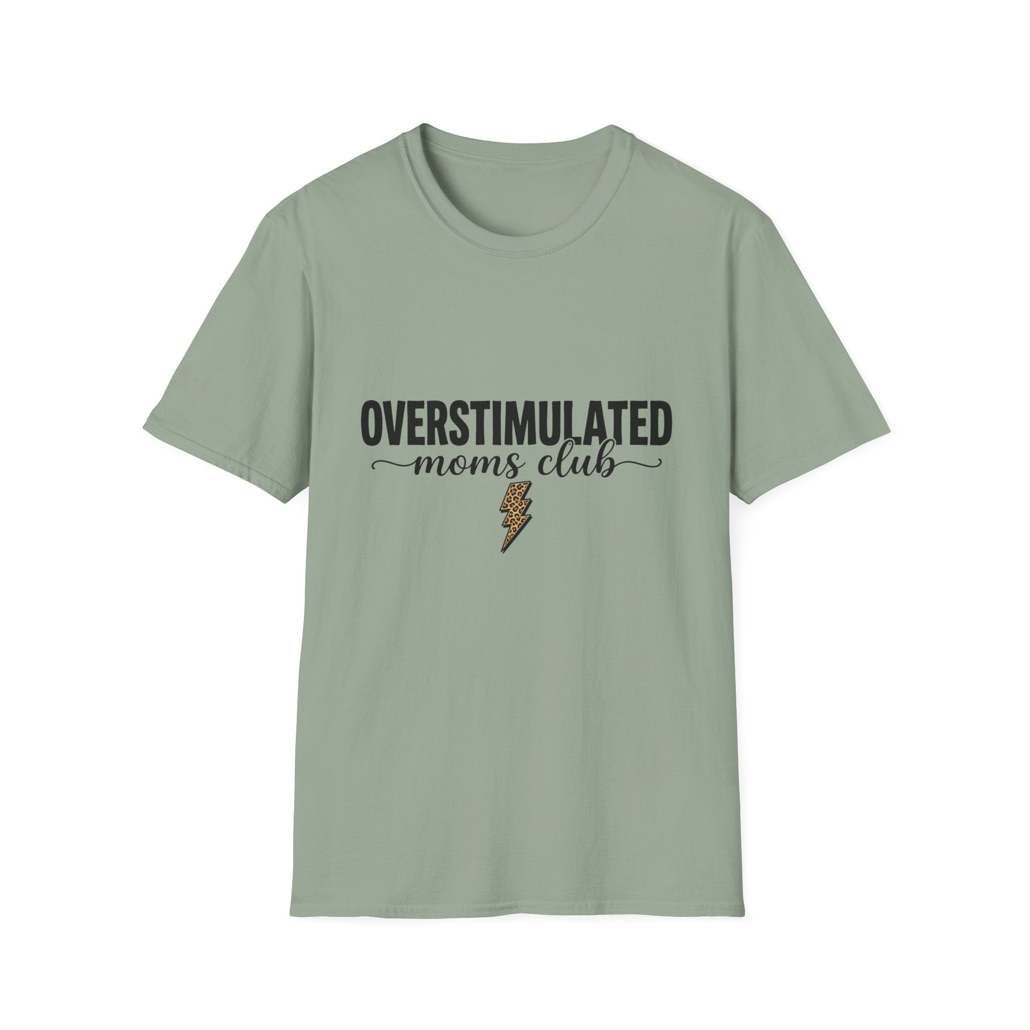 Overstimulated Moms Club T-Shirt — Funny Relatable Mom Tee