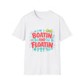 Boatin and Floatin T-Shirt – Cute Summer Lake Shirt with Bow