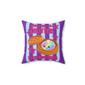You’re a Glitter Dumpling Throw Pillow — Cute Rainbow Kawaii Dumpling Decorative Pillow