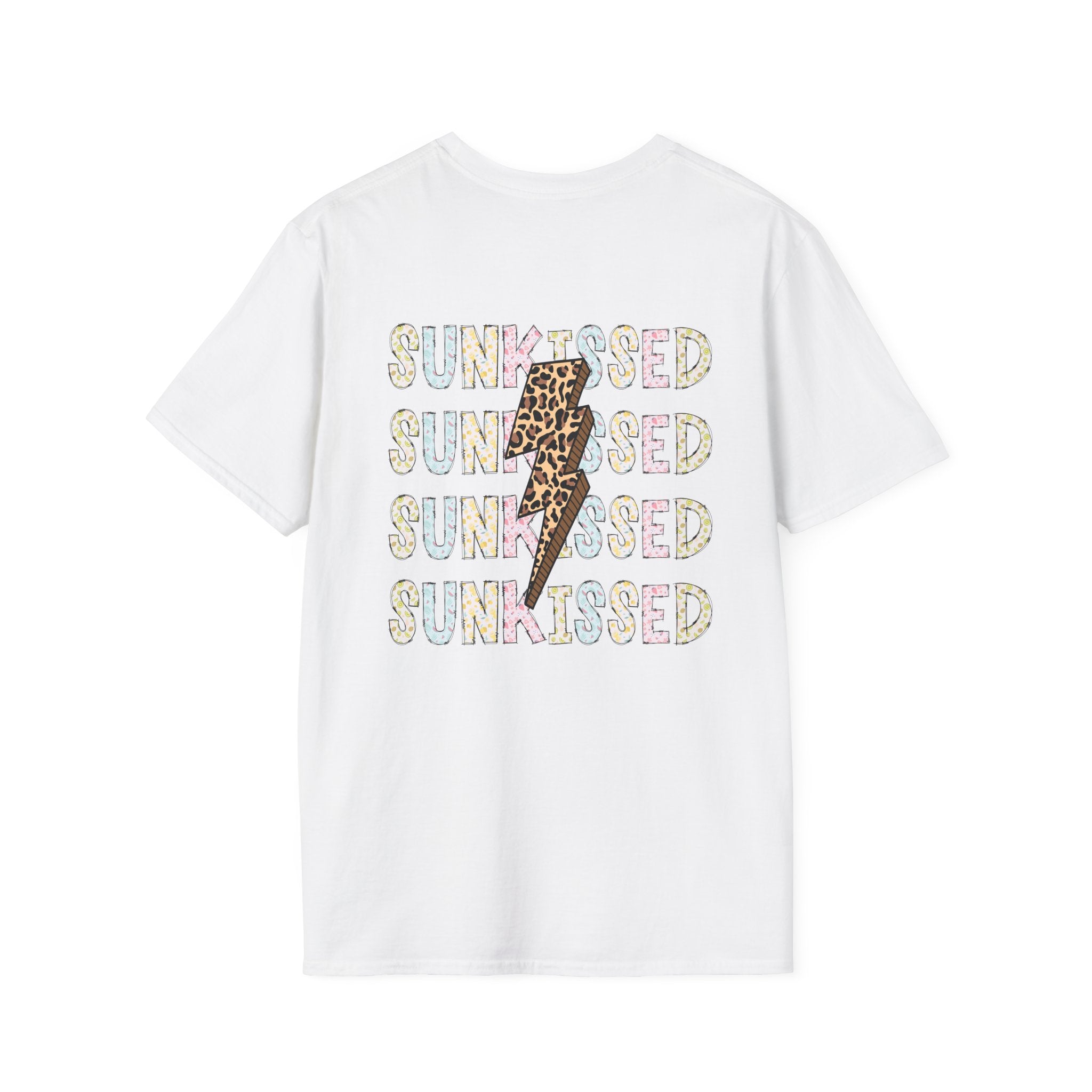 Salty and Sunkissed Leopard Tee — Summer Beach T-Shirt
